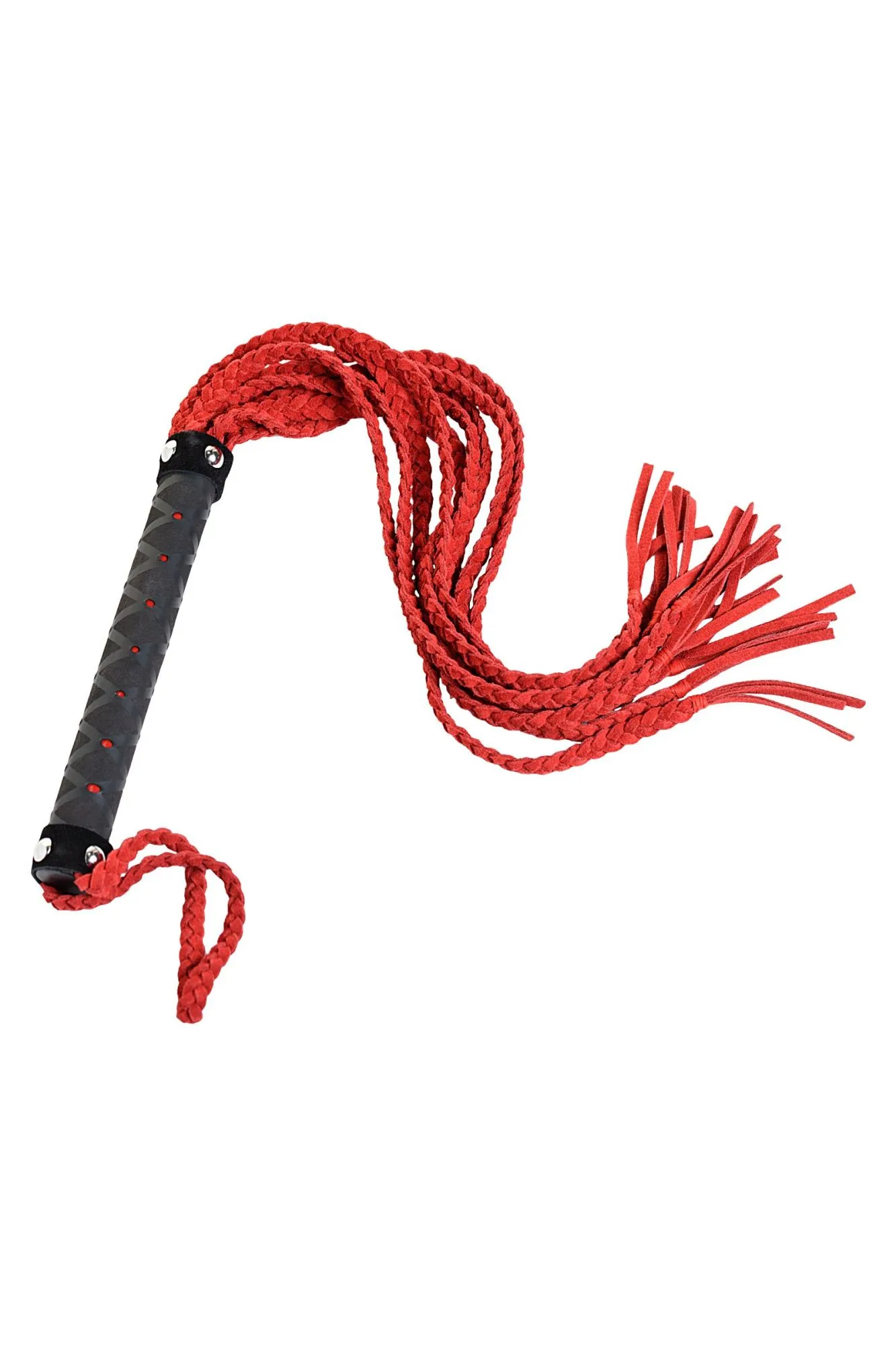 плеть toyfa theatre, замши, красная, 45 см в Севастополе