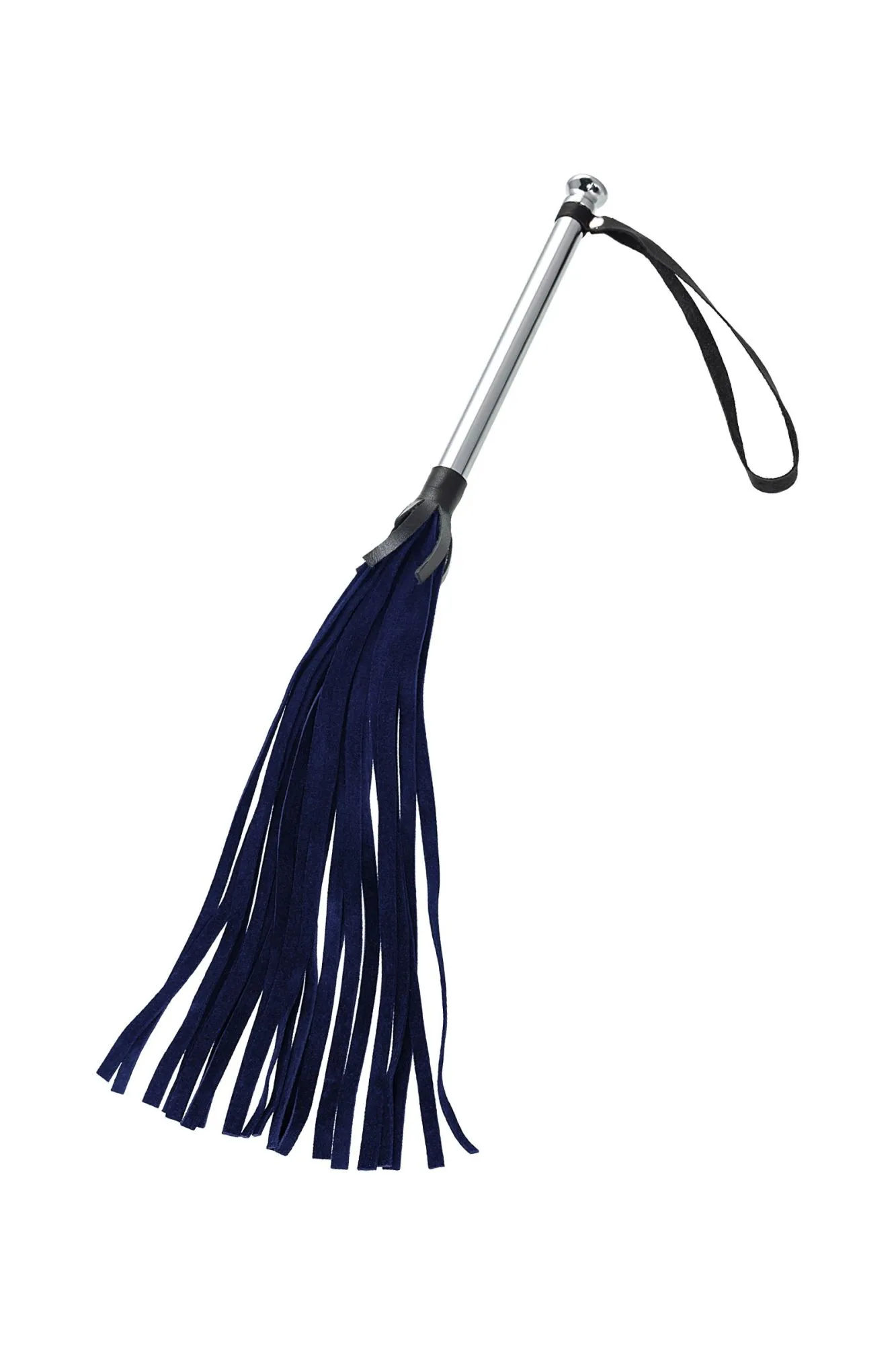 плеть pecado bdsm, «индиго», натуральный велюр, синяя в Севастополе