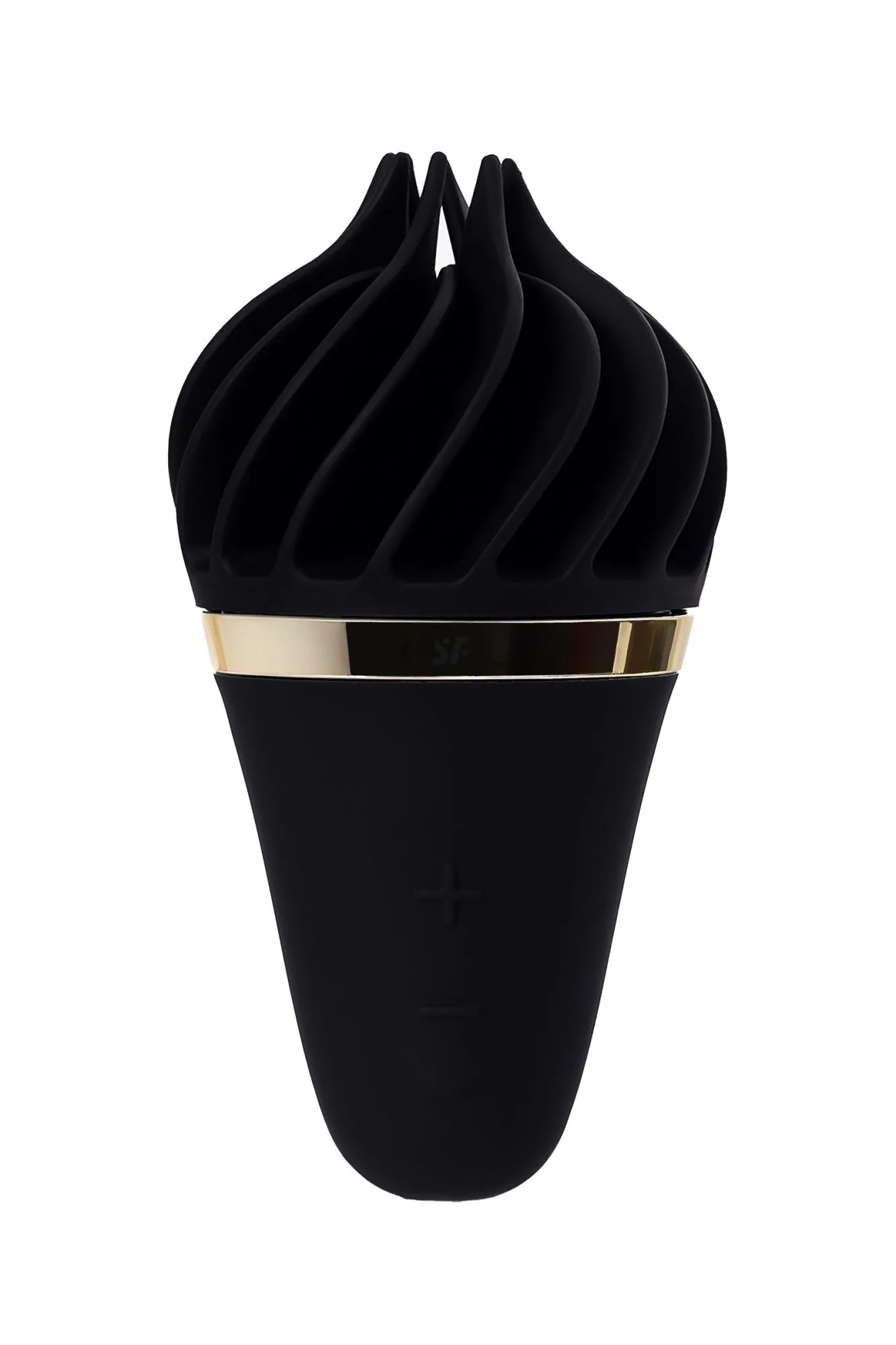 вибромассажер satisfyer layons sweet treat, силикон, черный, 10,4 см. в Севастополе