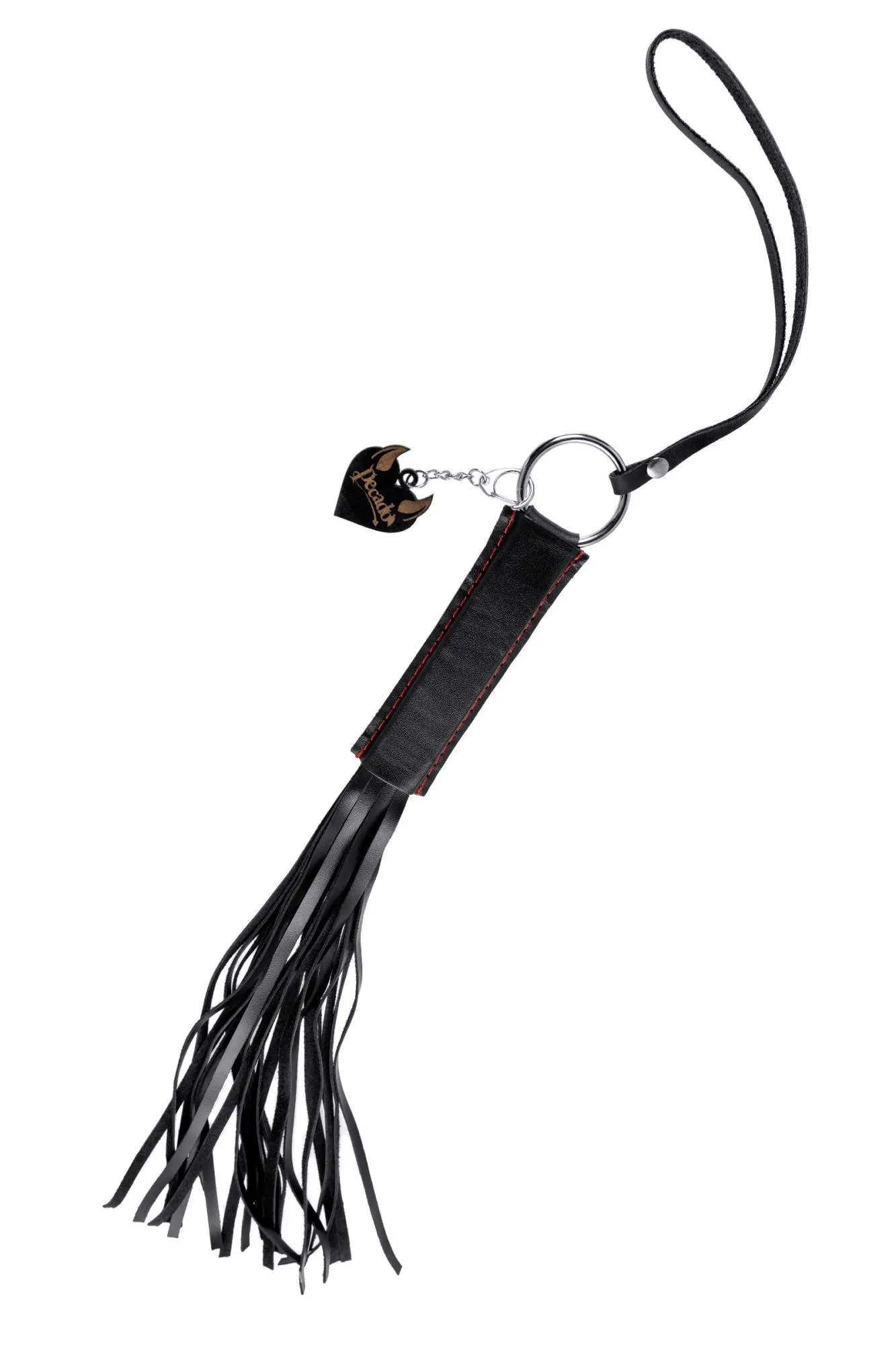 плеть pecado bdsm, «классическая», натуральная кожа, чёрная в Севастополе