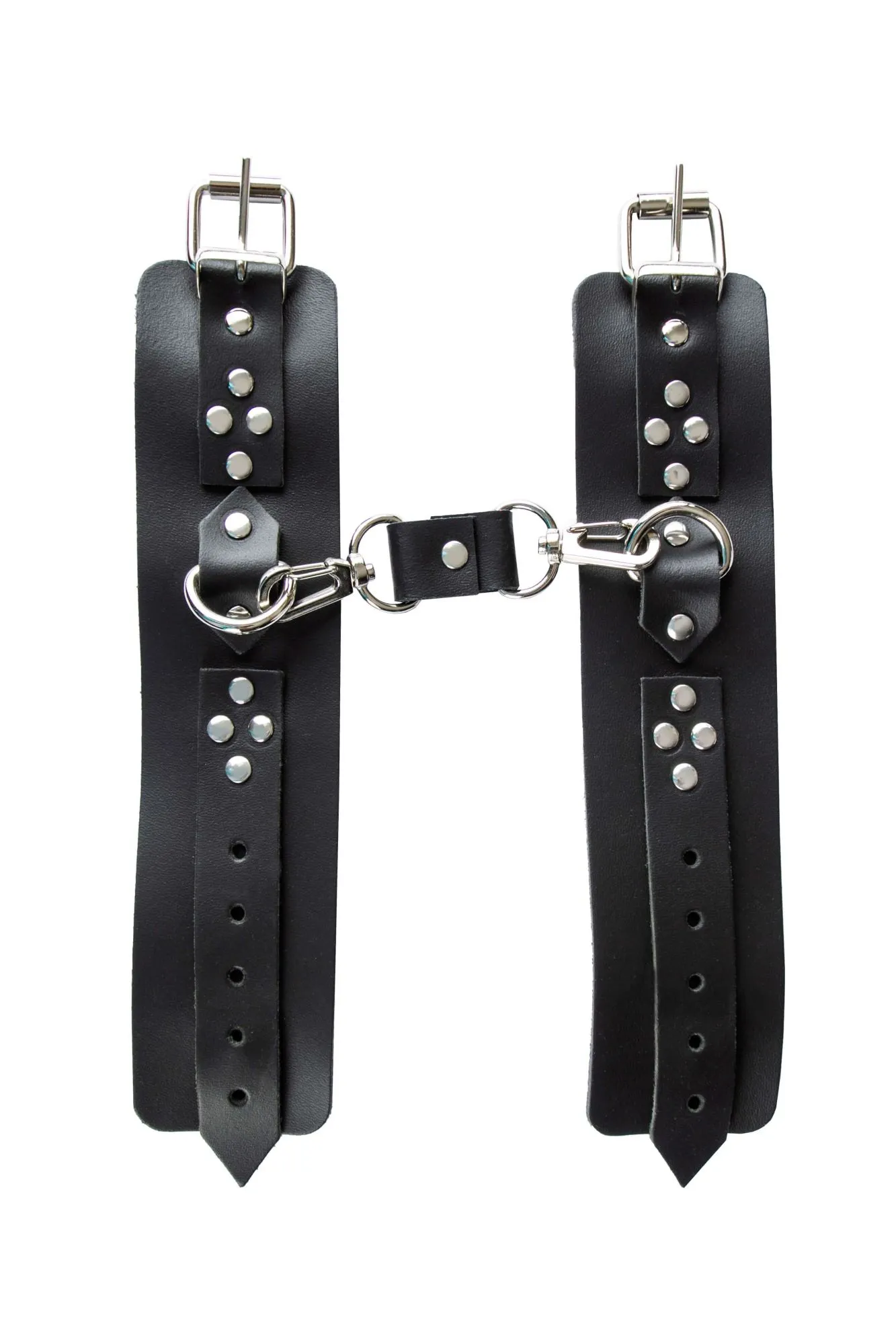 бдсм набор pinkrabbit наручи, поножи и крестовина, черный в Севастополе