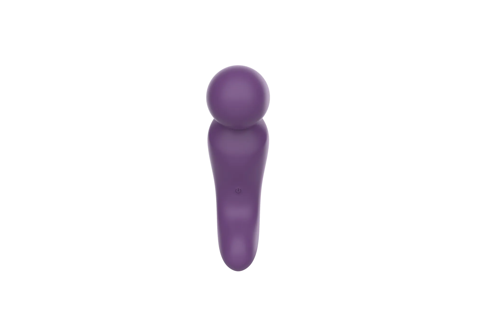 вибратор- вонд с изогнутым корпусом secwell sw24125-purple в Севастополе