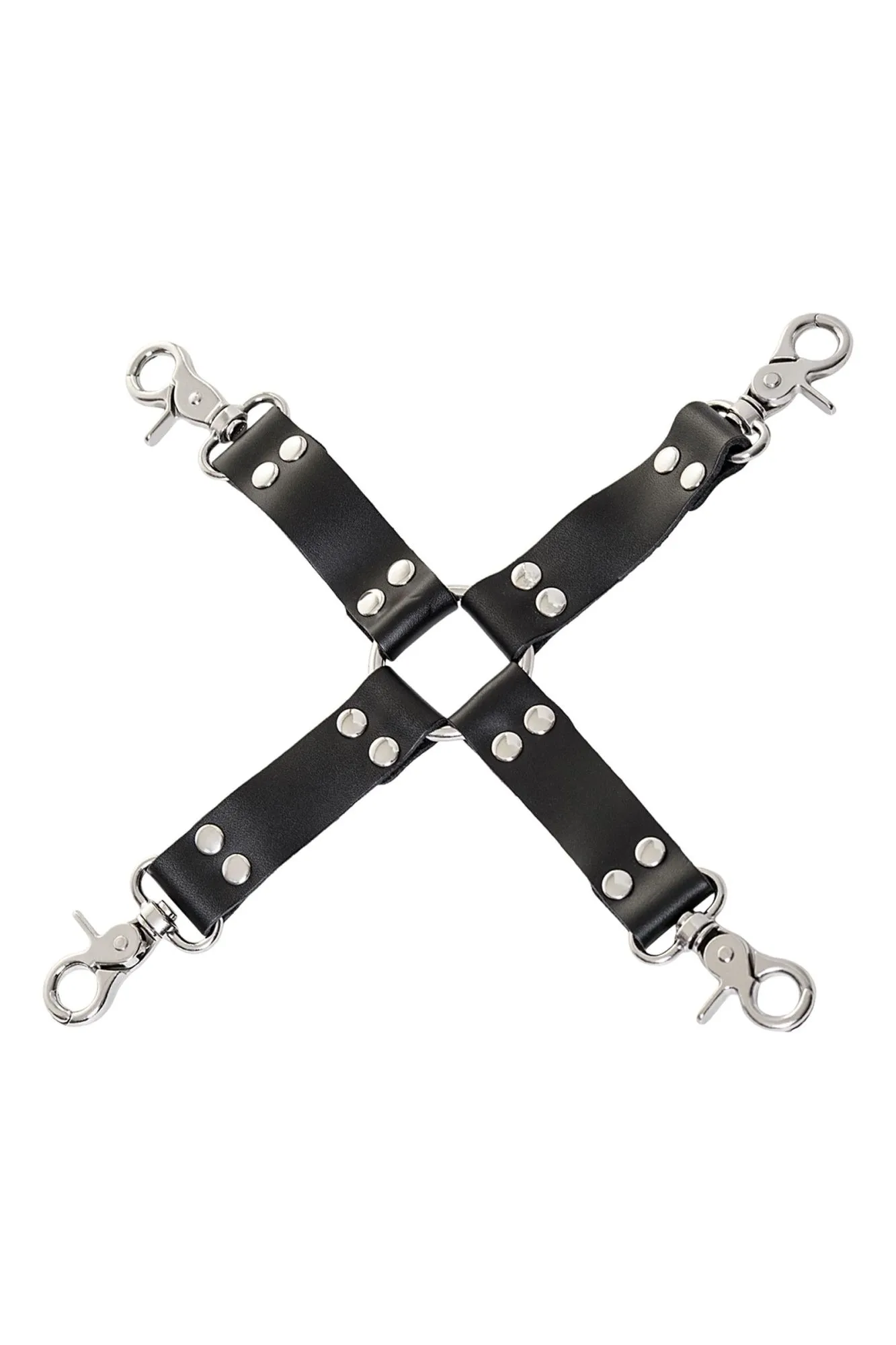 переходник бондажный toyfa theatre, кожанный, черный в Севастополе