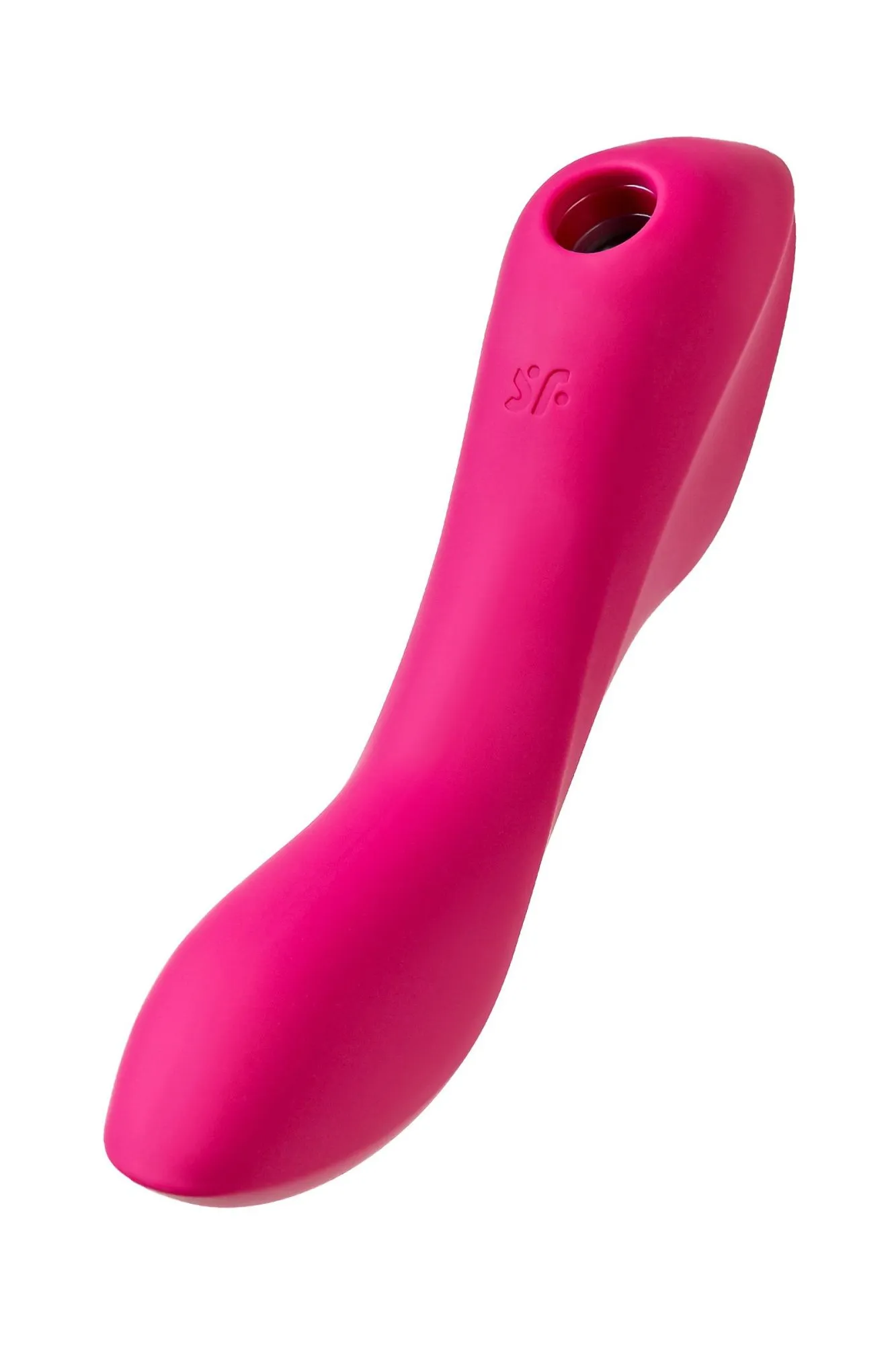 вакуум-волновой бесконтактный стимулятор клитора satisfyer curvy trinity 3, силикон, красный, 5,35см в Севастополе