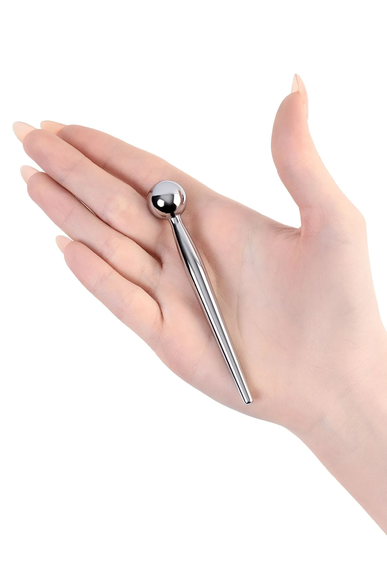 уретральный плаг toyfa metal с ограничителем-шариком, серебряный в Севастополе