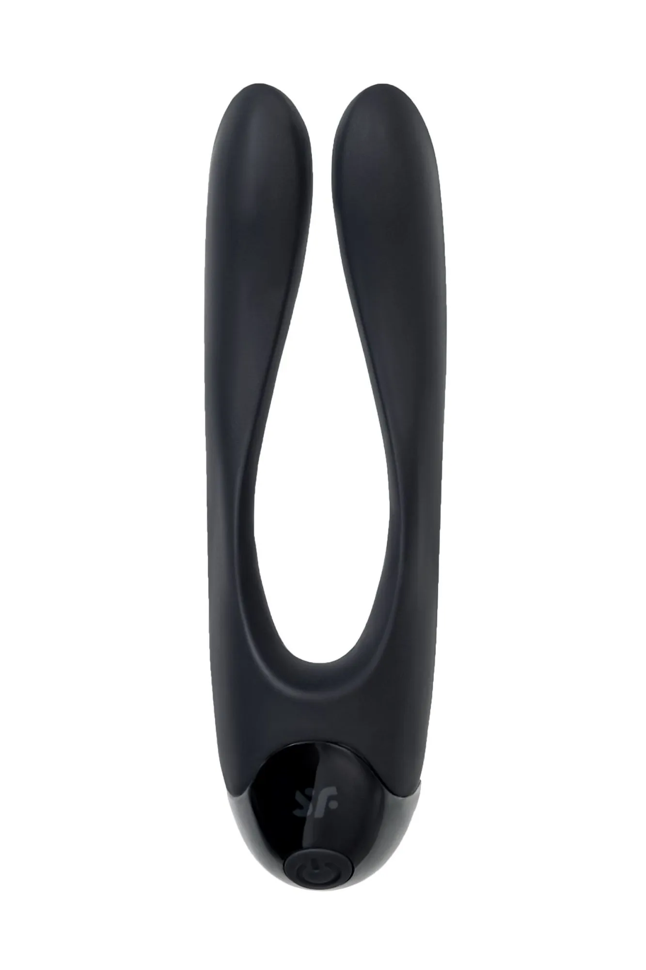 многофункциональный стимулятор для пар satisfyer partner candy cane, силикон, чёрный в Севастополе