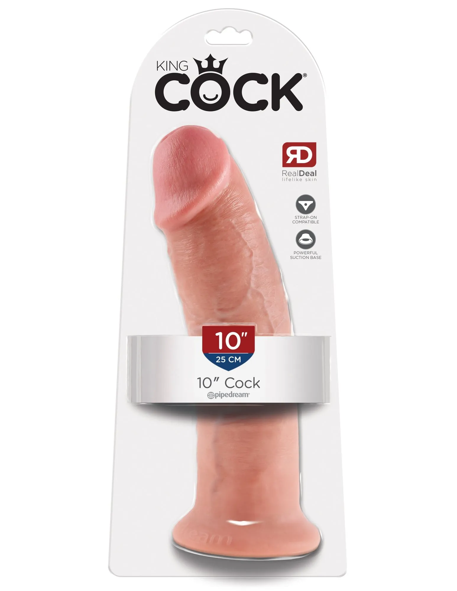 фаллоимитатор king cock 25 см cock pipedream 550521pd в Севастополе