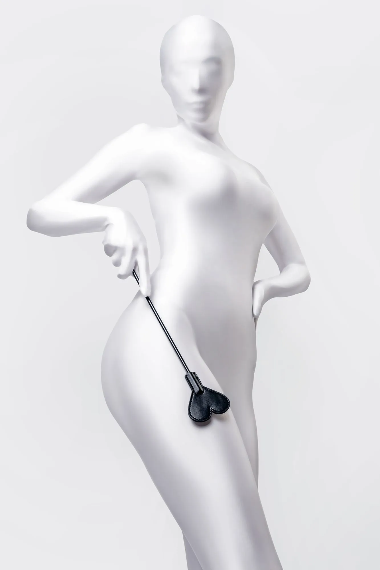 стек anonymo #0008, pu кожа, черный, 35 см в Севастополе