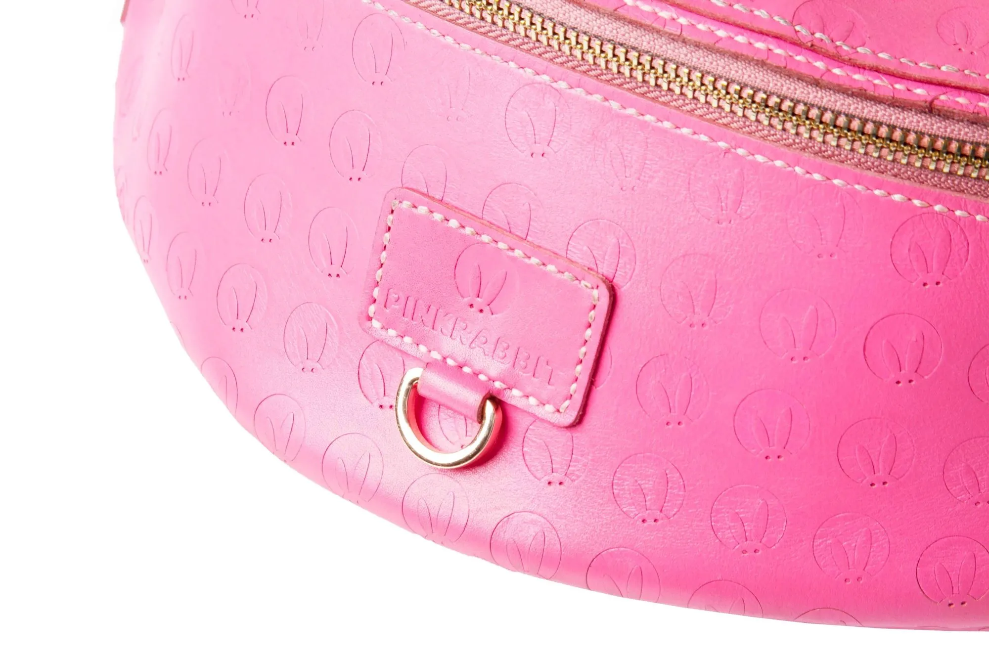 бананка розовая с кольцом и принтом в Севастополе