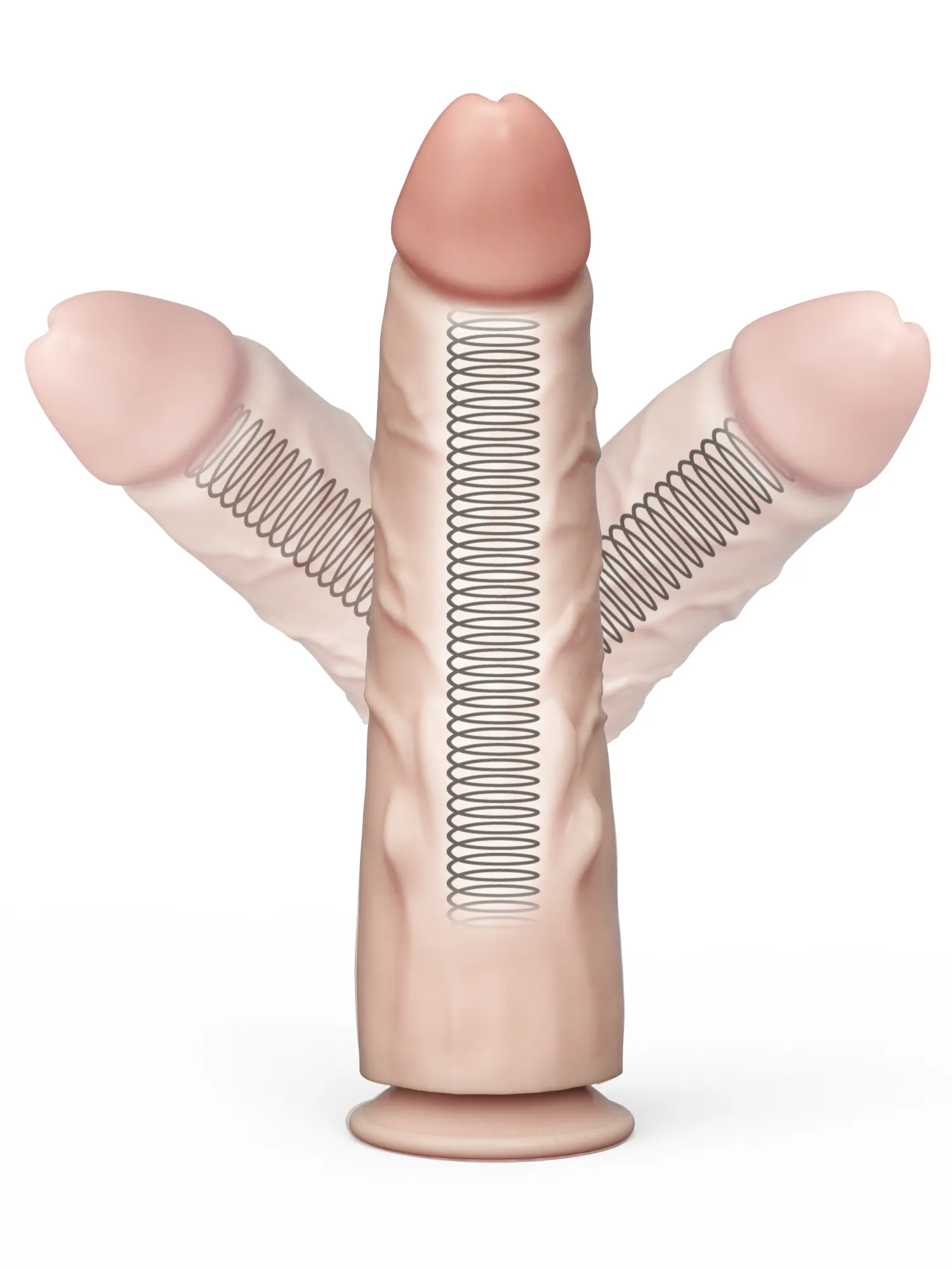 гибкий фаллоимитатор lovetoy с подвижной кожей в ламинате 883200ru в Севастополе