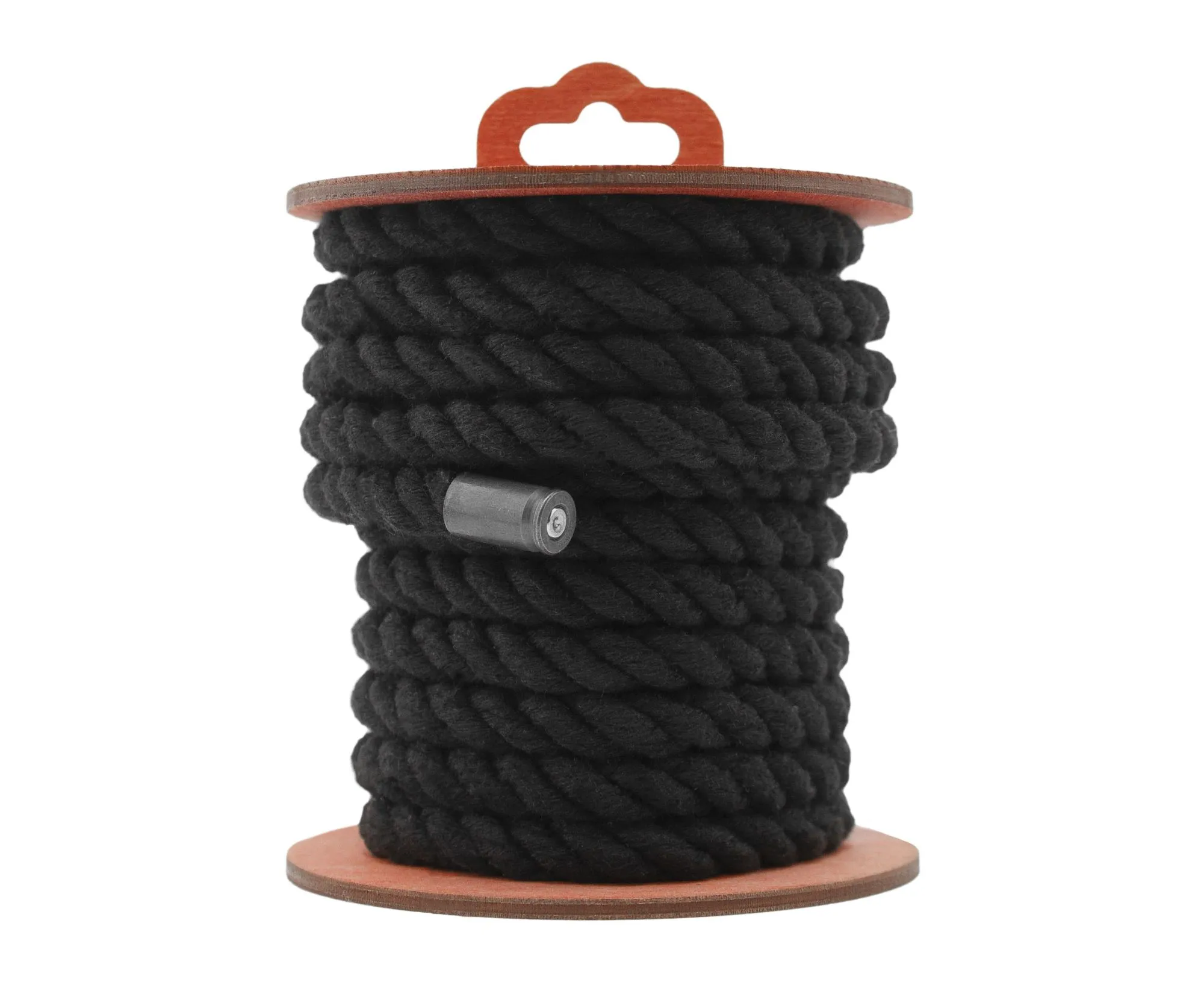 хлопковая веревка для шибари pinkrabbit черная, 5 м в Севастополе