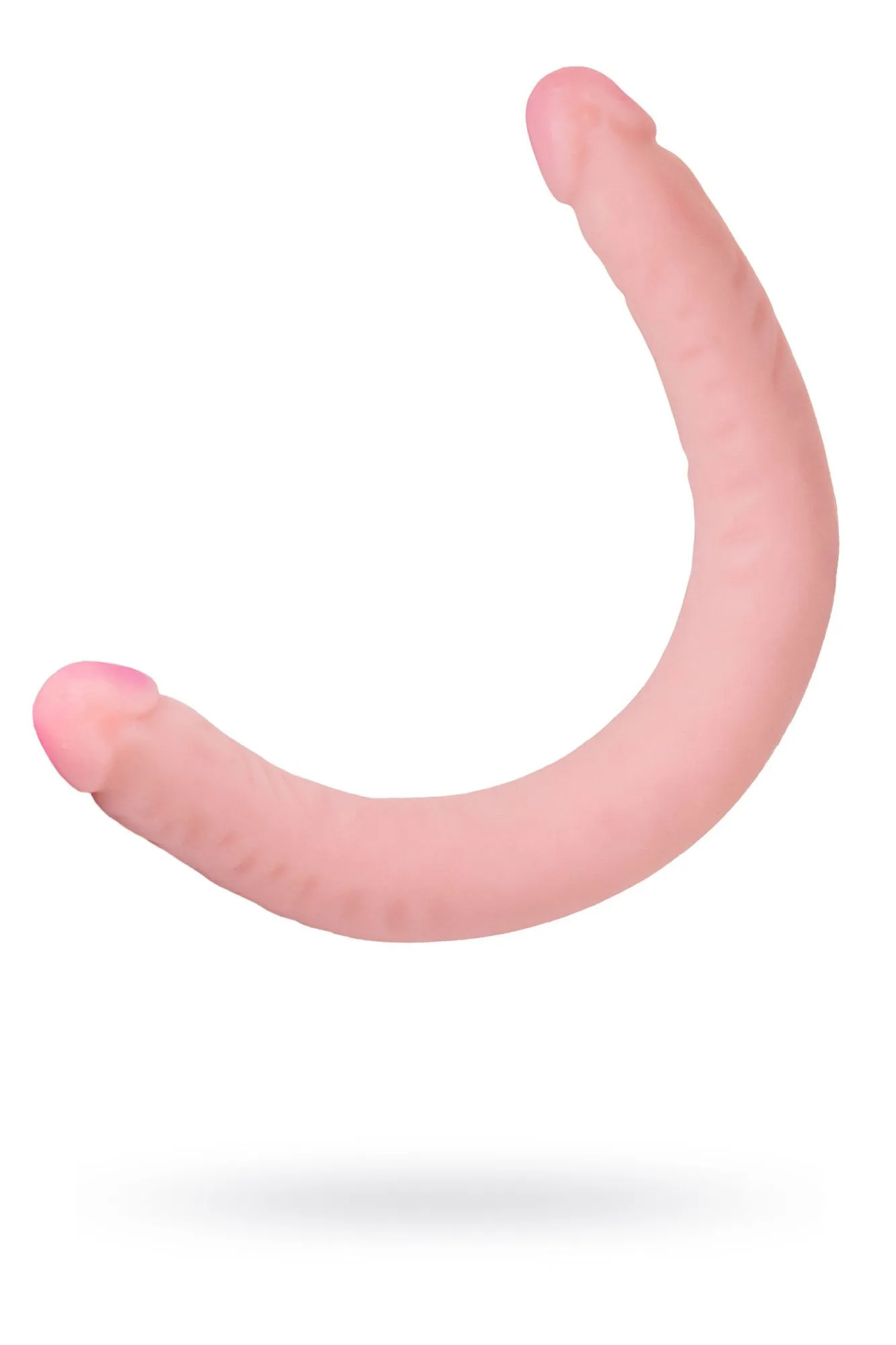 двусторонний фаллоимитатор lovetoy lesbi touch, телесный, 43 см в Севастополе