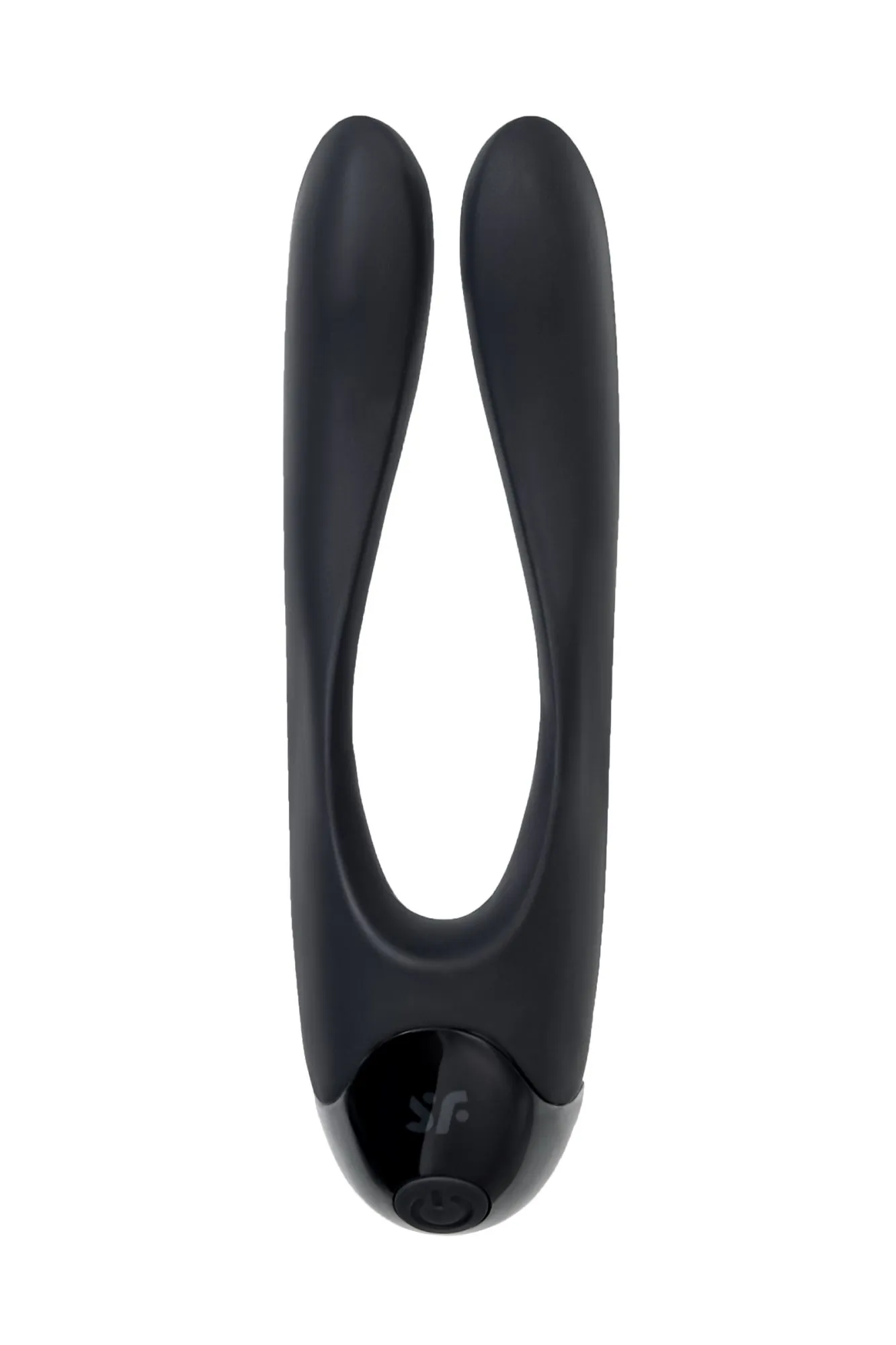 многофункциональный стимулятор для пар satisfyer partner candy cane, силикон, чёрный в Севастополе