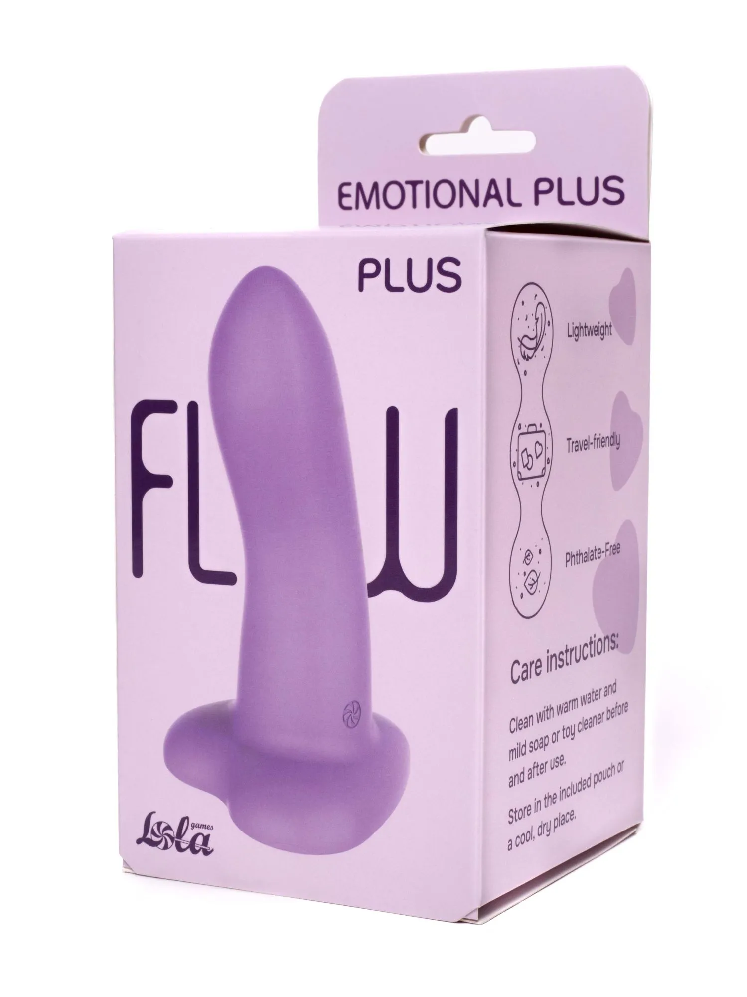 нереалистичный дилдо emotional plus purple 2044-01lola в Севастополе