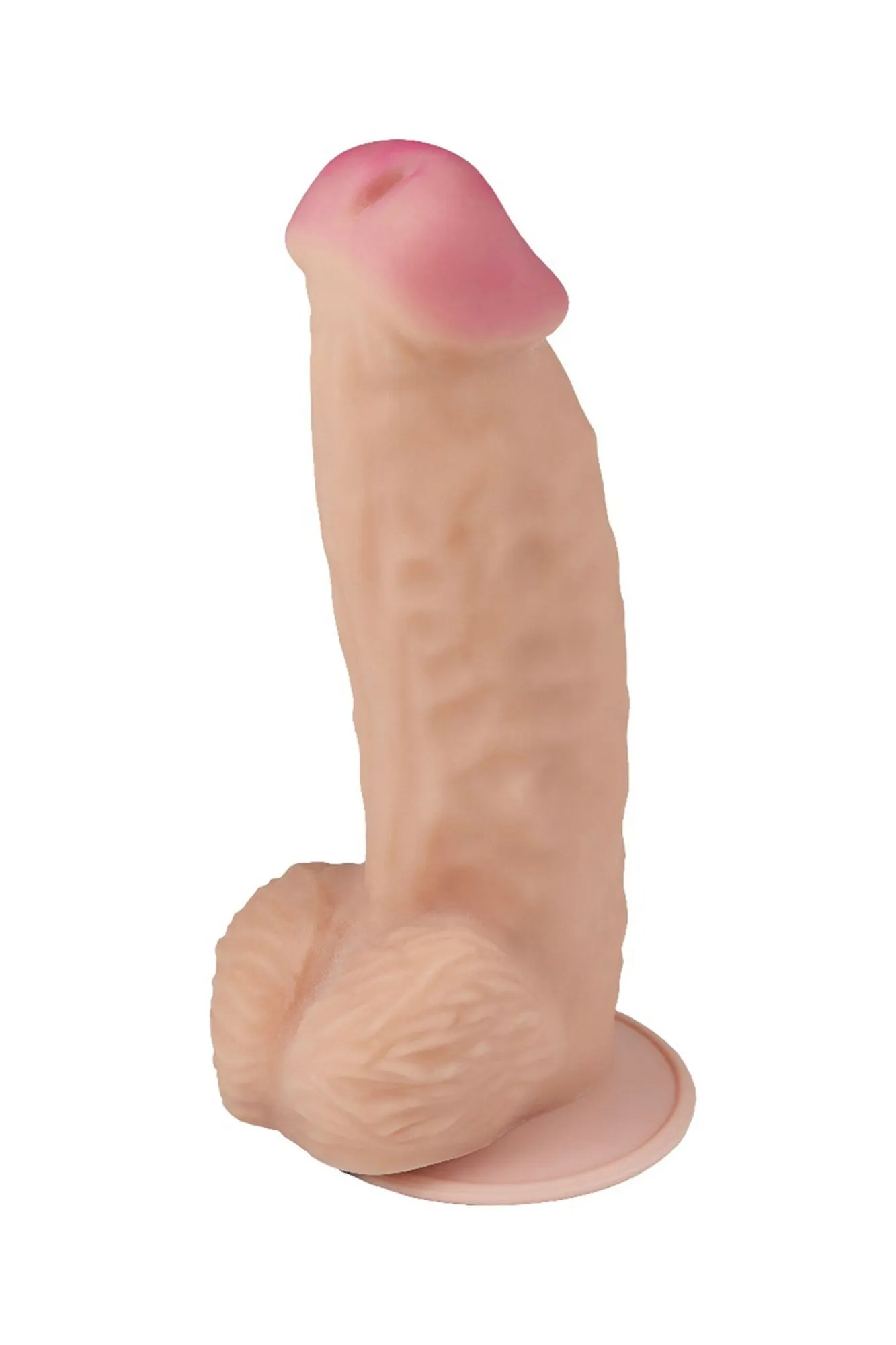 фаллоимитатор неоскин - супергигант с присоской lovetoy, tpr, телесный, 34,5 см в Севастополе