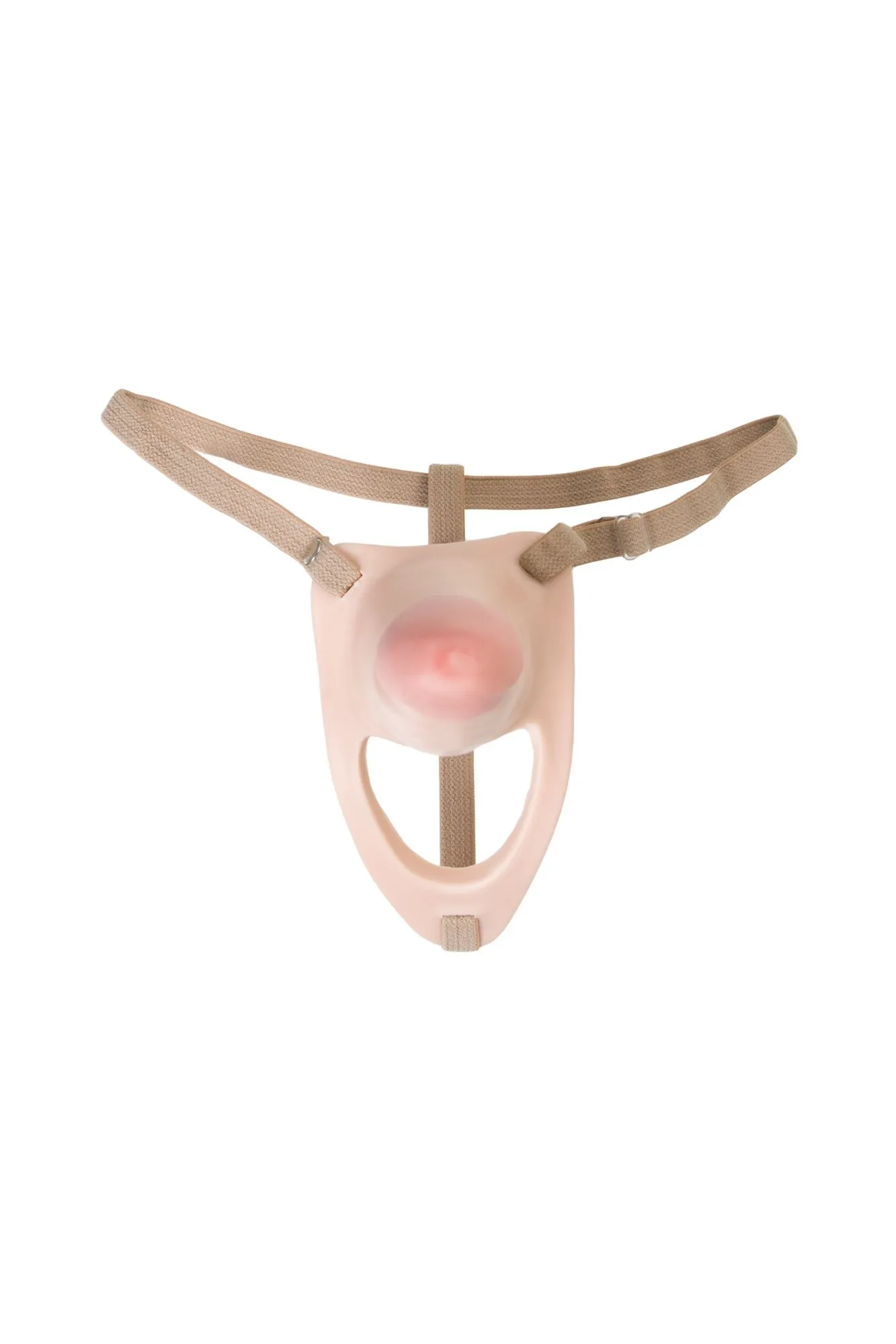 фаллопротез lovetoy поясной, телесный, 18 см в Севастополе