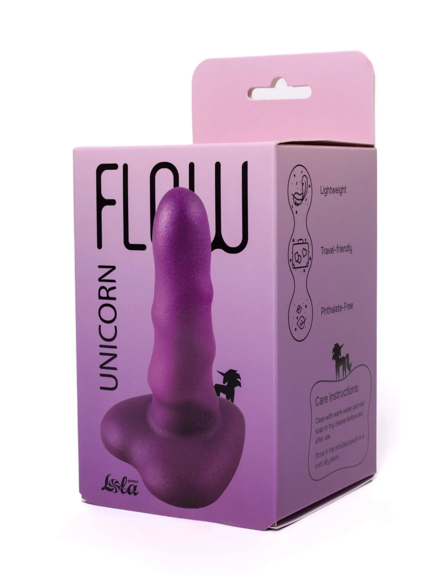 нереалистичный дилдо unicorn mini purple 2047-04lola в Севастополе