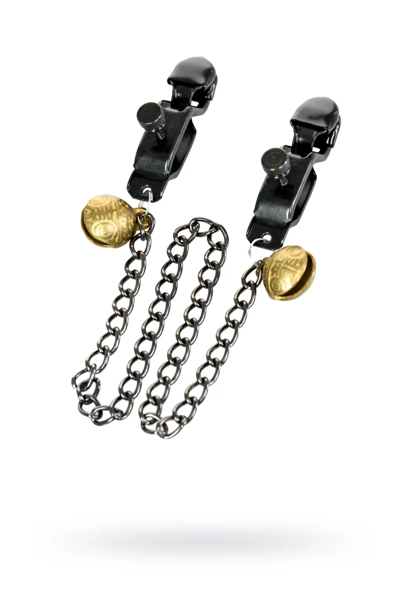 зажимы для сосков theatre by toyfa с цепочкой, металл, черные в Севастополе