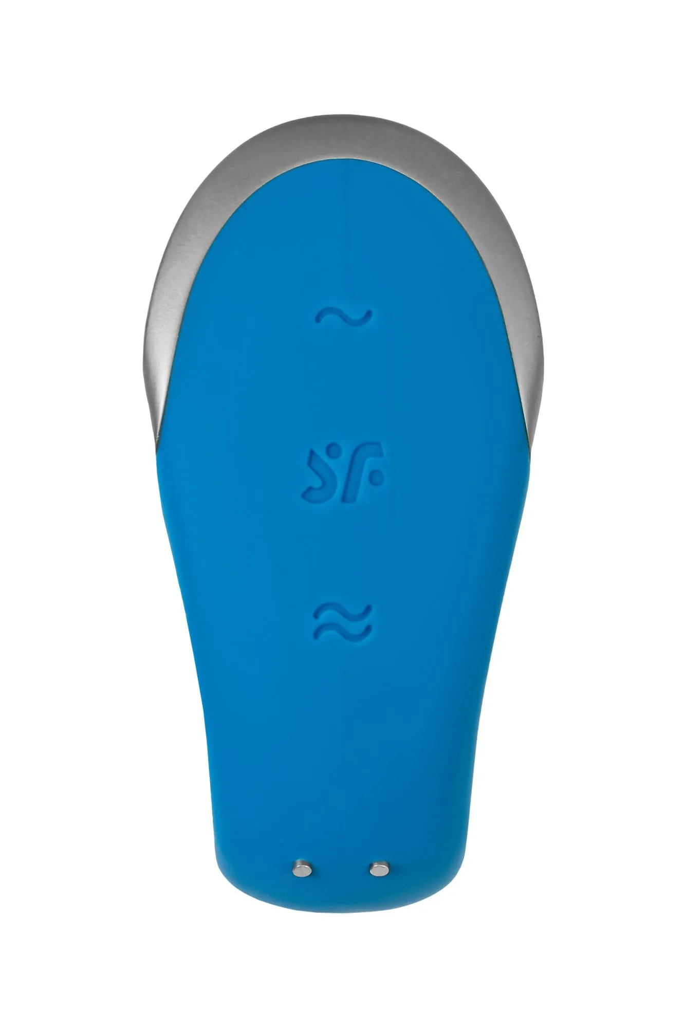 многофункциональный стимулятор для пар satisfyer partner double love, силикон, синий, 9 см в Севастополе