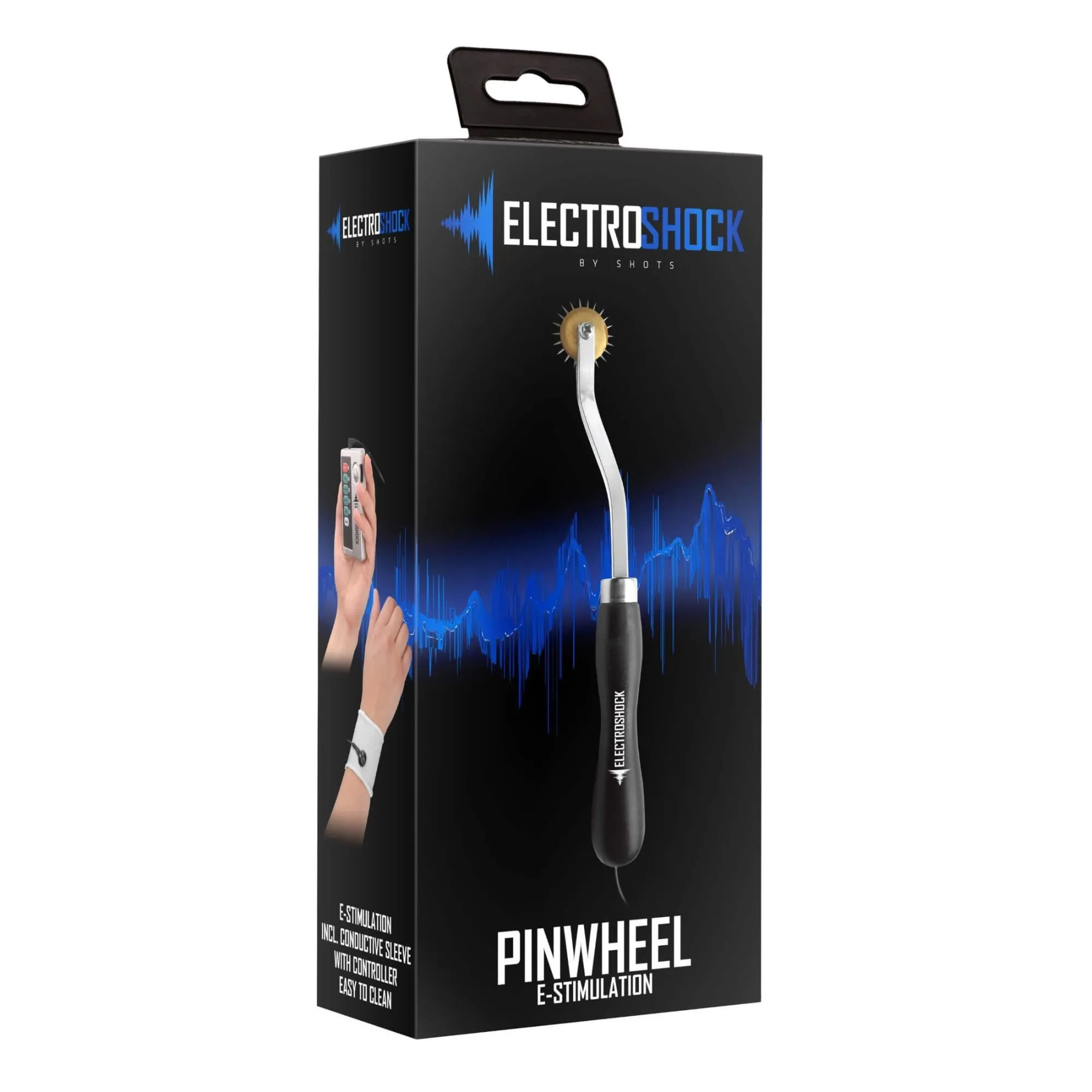 электростимулятор колесо вартенберга shots media electroshock pinwheel, черный в Севастополе