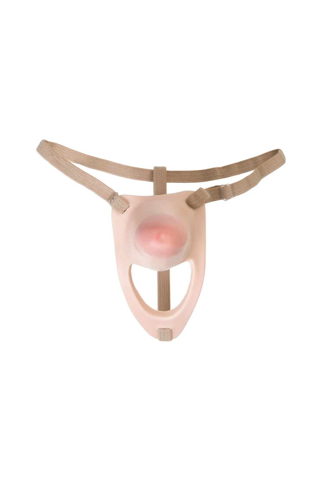 фаллопротез lovetoy поясной, телесный, 18 см в Севастополе