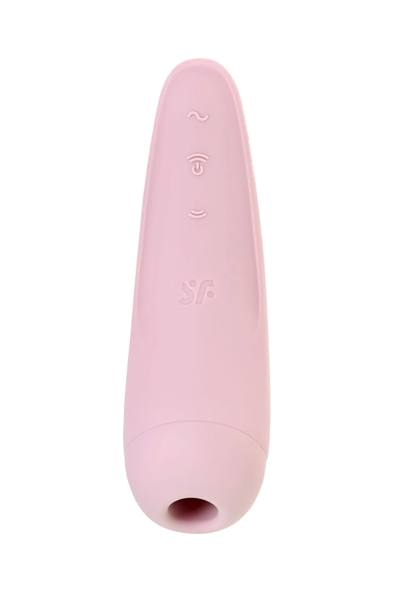 вакуум-волновой бесконтактный стимулятор клитора satisfyer curvy 2+, силикон, розовый, 13,41 см. в Севастополе