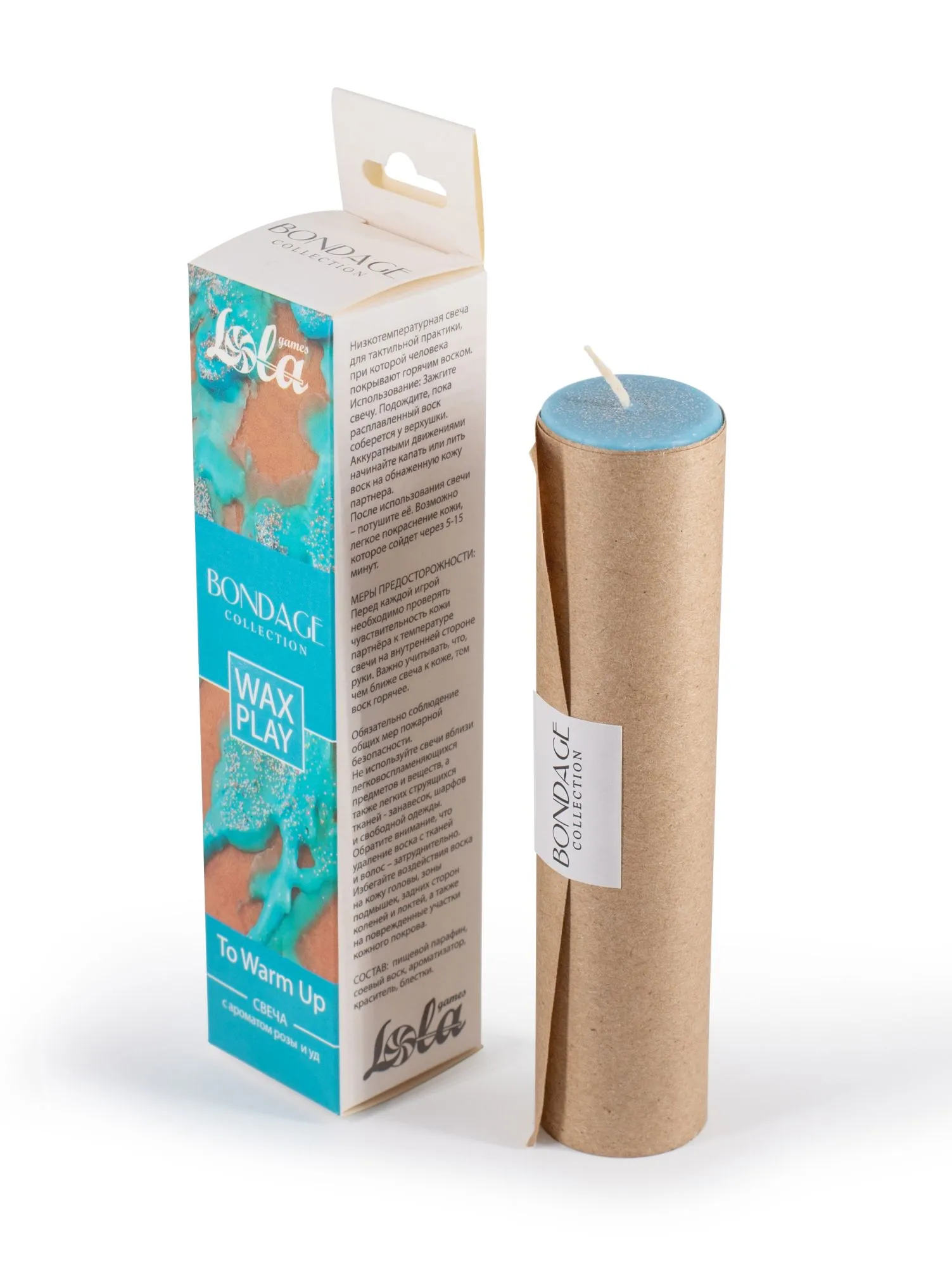 свеча для wax play bondage to warm up 1066-01lola в Севастополе