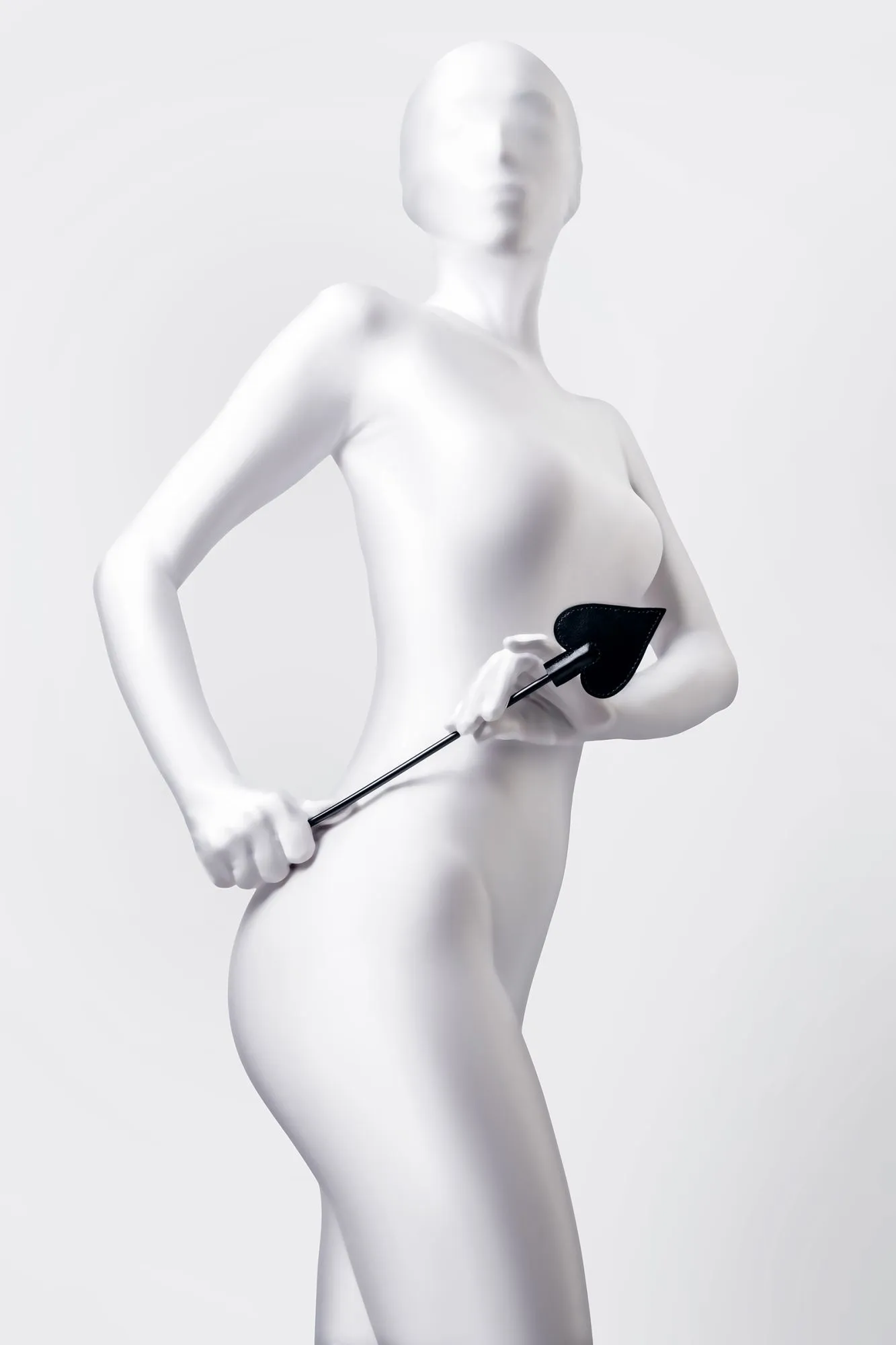 стек anonymo #0007, pu кожа, черный, 36 см в Севастополе