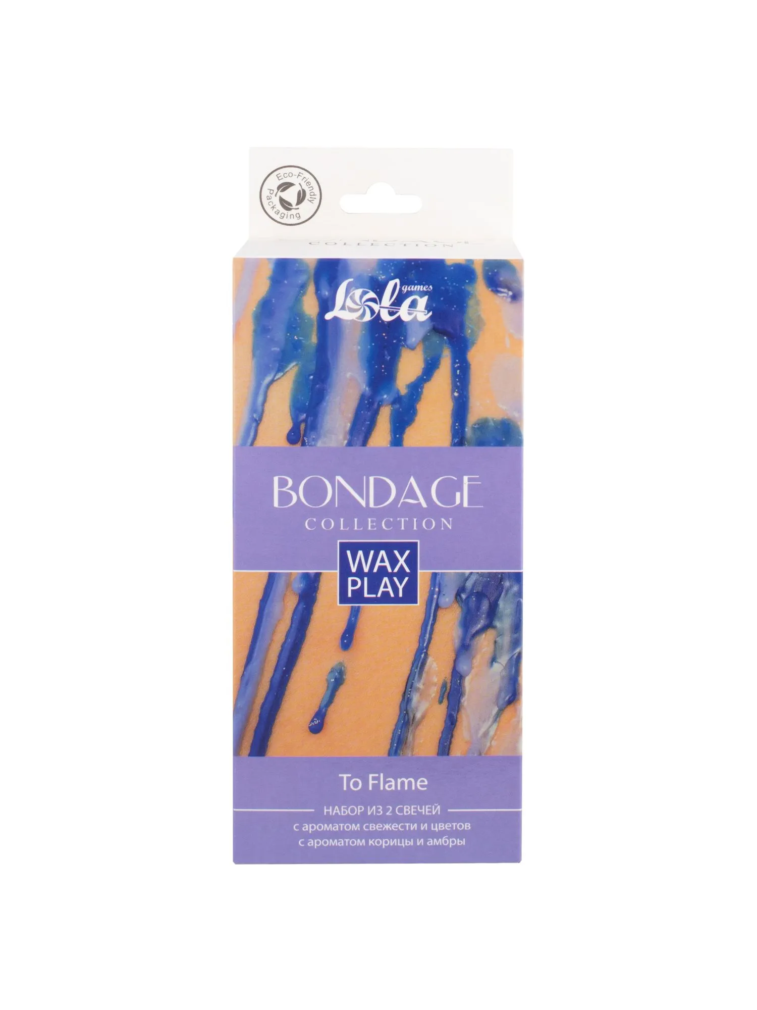 набор из 2 wax play свечей bondage to flame 1067-02lola в Севастополе