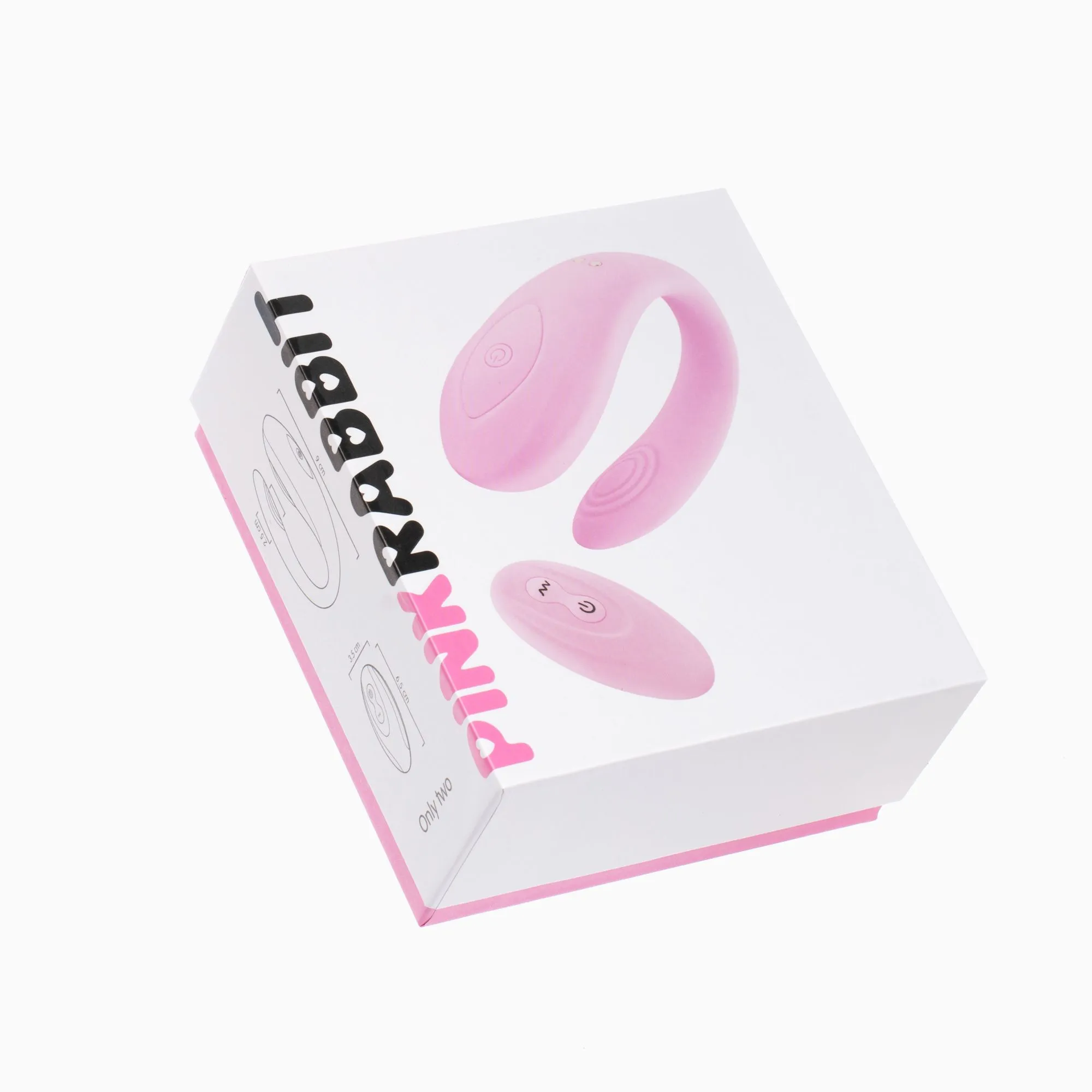 стимулятор для пар pinkrabbit only two, розовый в Севастополе