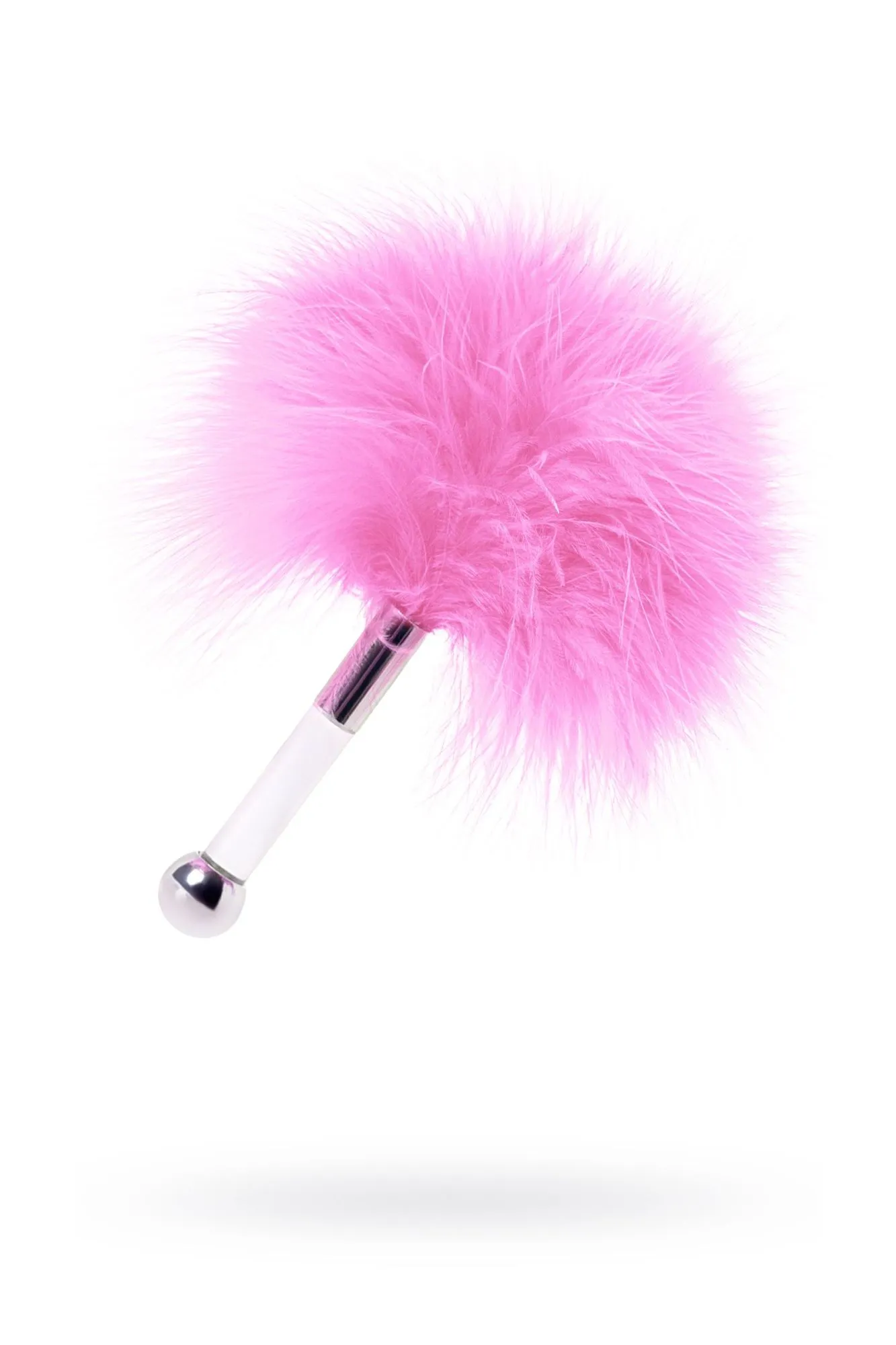 щекоталка toyfa theatre, пух, розовая в Севастополе