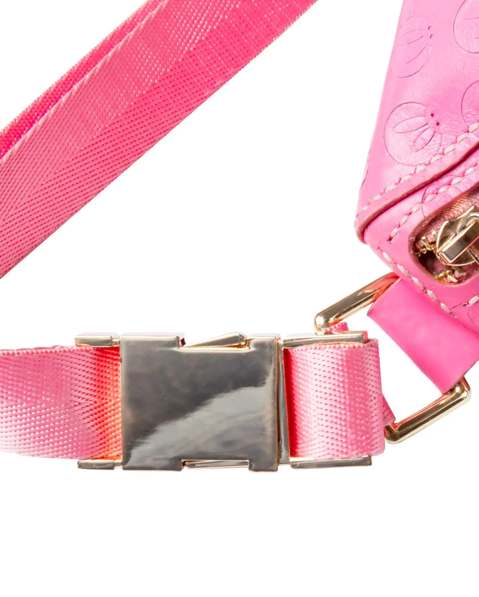 бананка розовая с кольцом и принтом в Севастополе