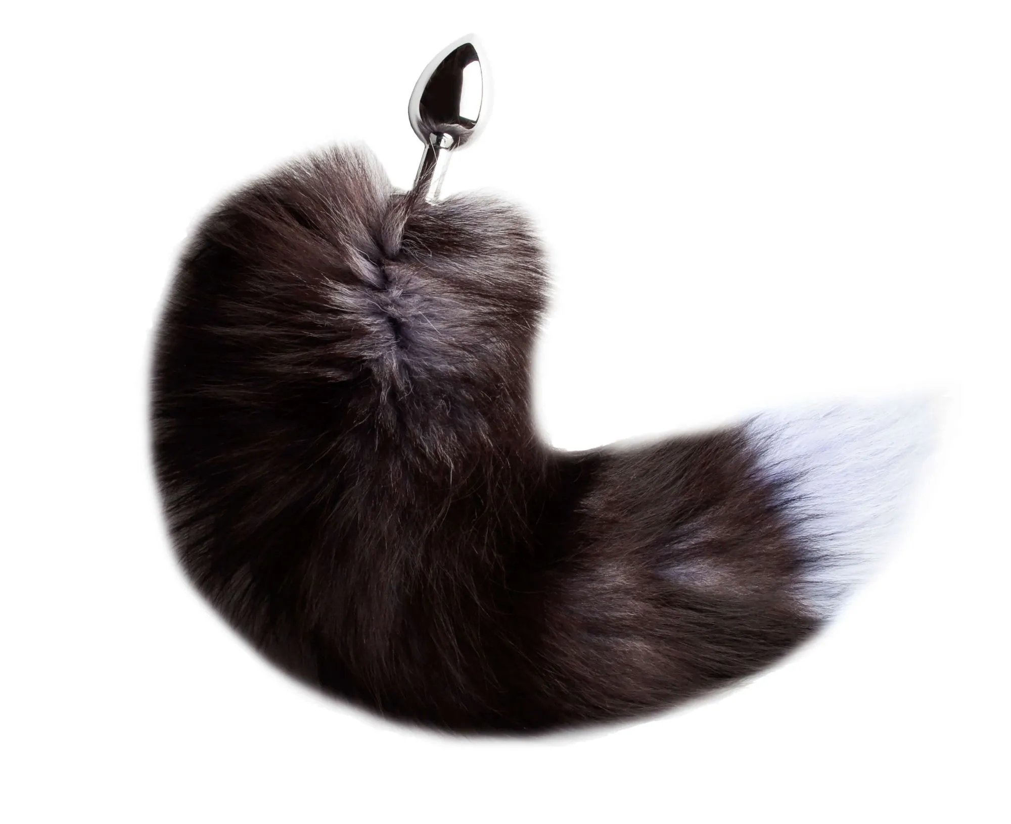 пробка анальная со съемным хвостом с синим кончиком в Севастополе