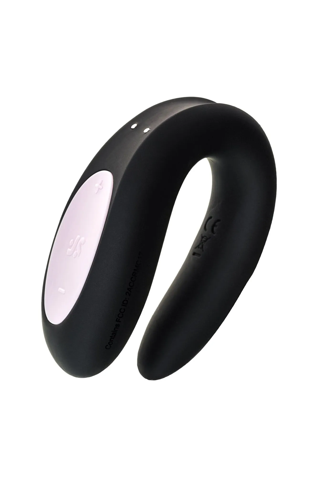 многофункциональный стимулятор для пар satisfyer partner double joy, силикон, чёрный, 18 см. в Севастополе