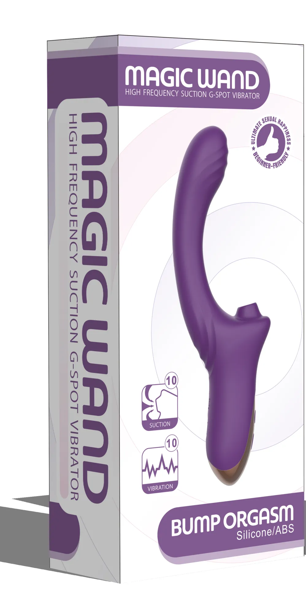 вагинально-клиторальный вибратор secwell sw3044-purple в Севастополе