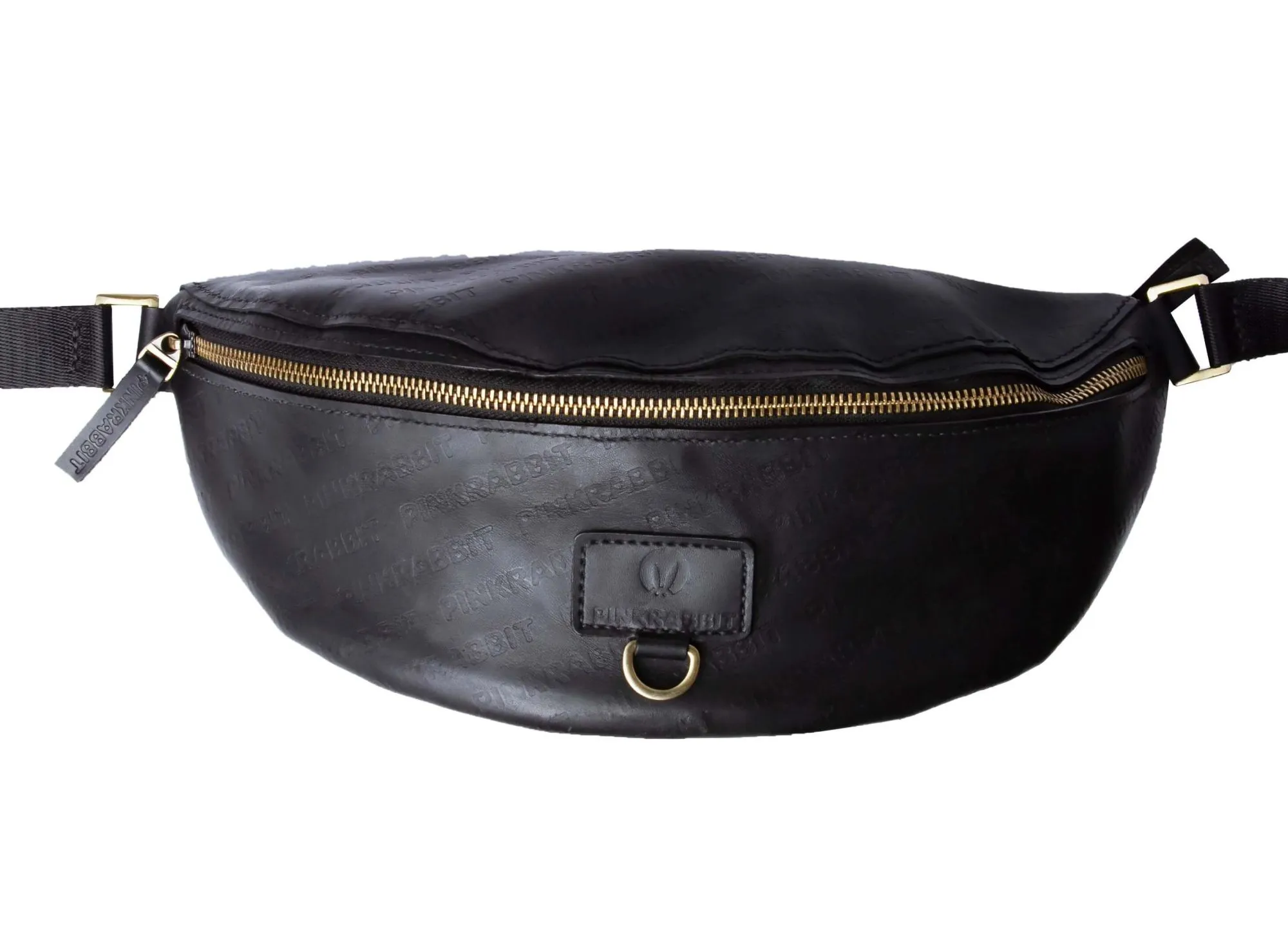 бананка черная с кольцом и принтом в Севастополе