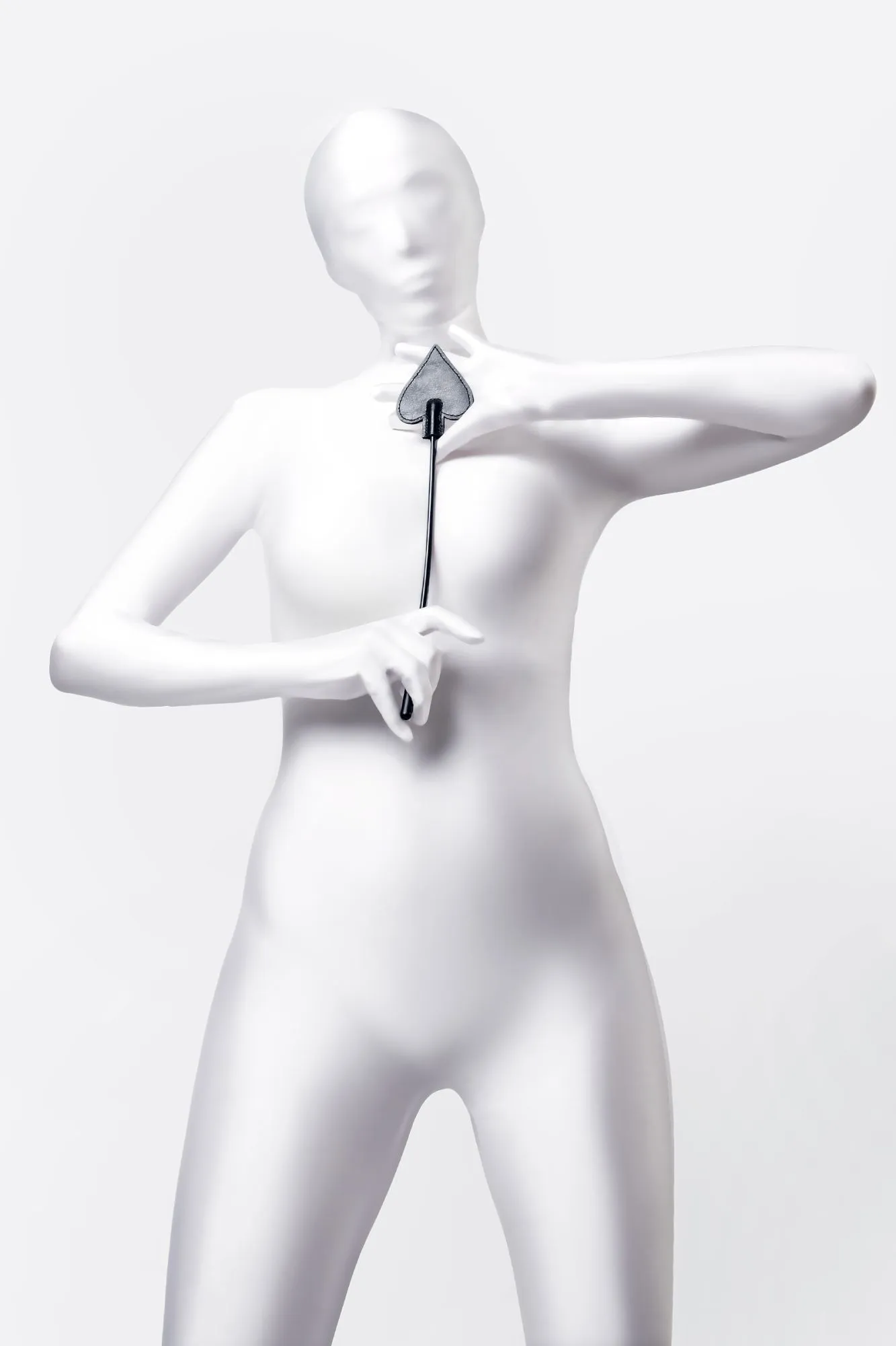 стек anonymo #0007, pu кожа, черный, 36 см в Севастополе