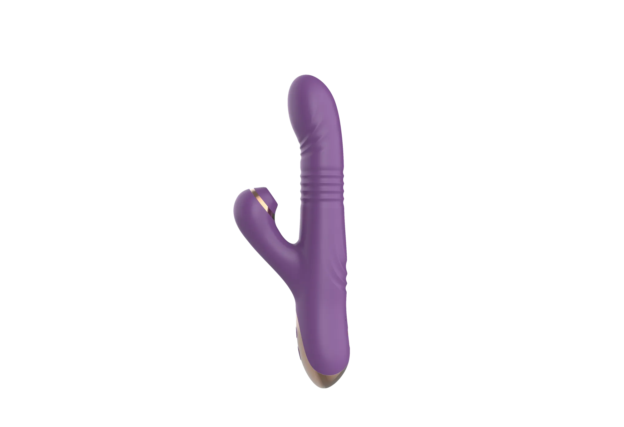 силиконовый вибратор с возвратно-поступательной стимуляцией sw24126-purple в Севастополе