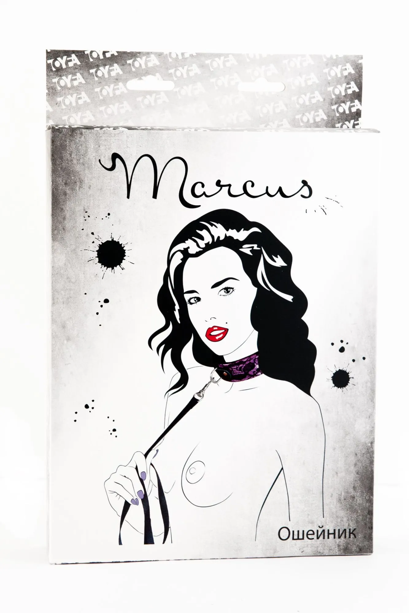 кружевной ошейник toyfa marcus, розовый, 44,5 см в Севастополе