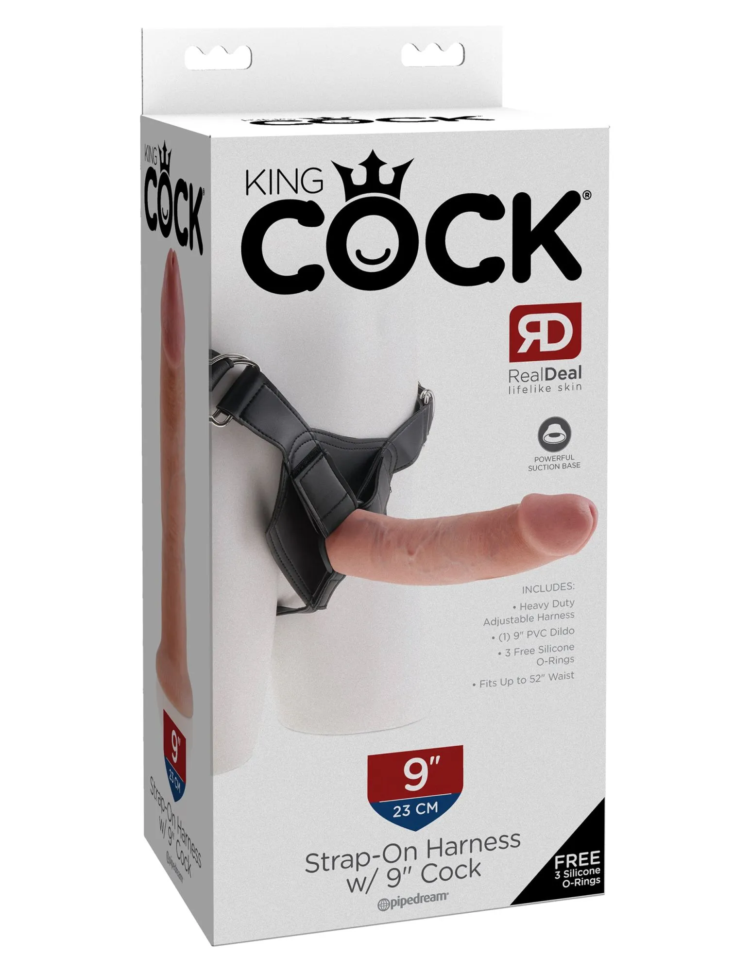 страпон strap on harness with 9" cock 562421pd в Севастополе