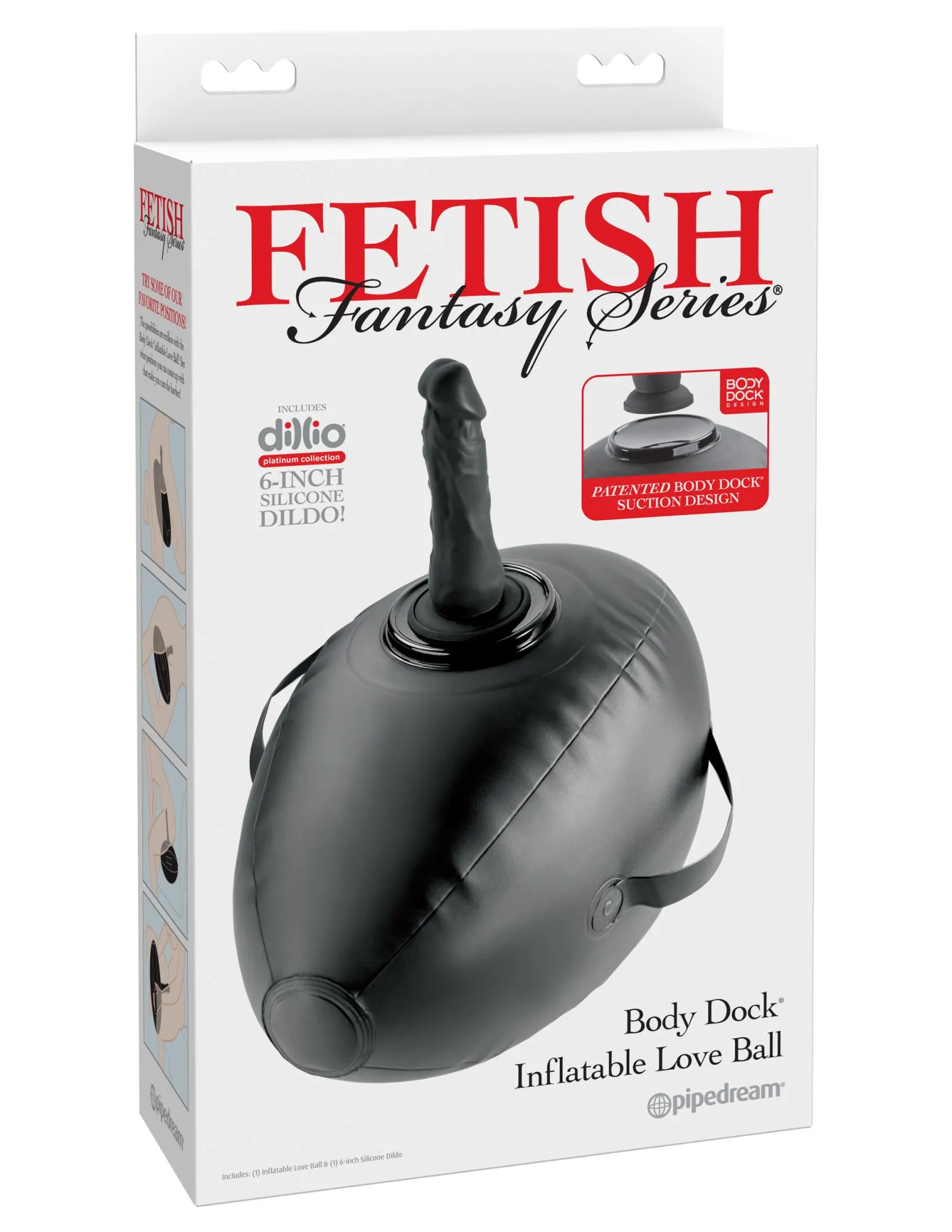 надувной мяч с дилдо body dock inflatable love ball 447223pd в Севастополе