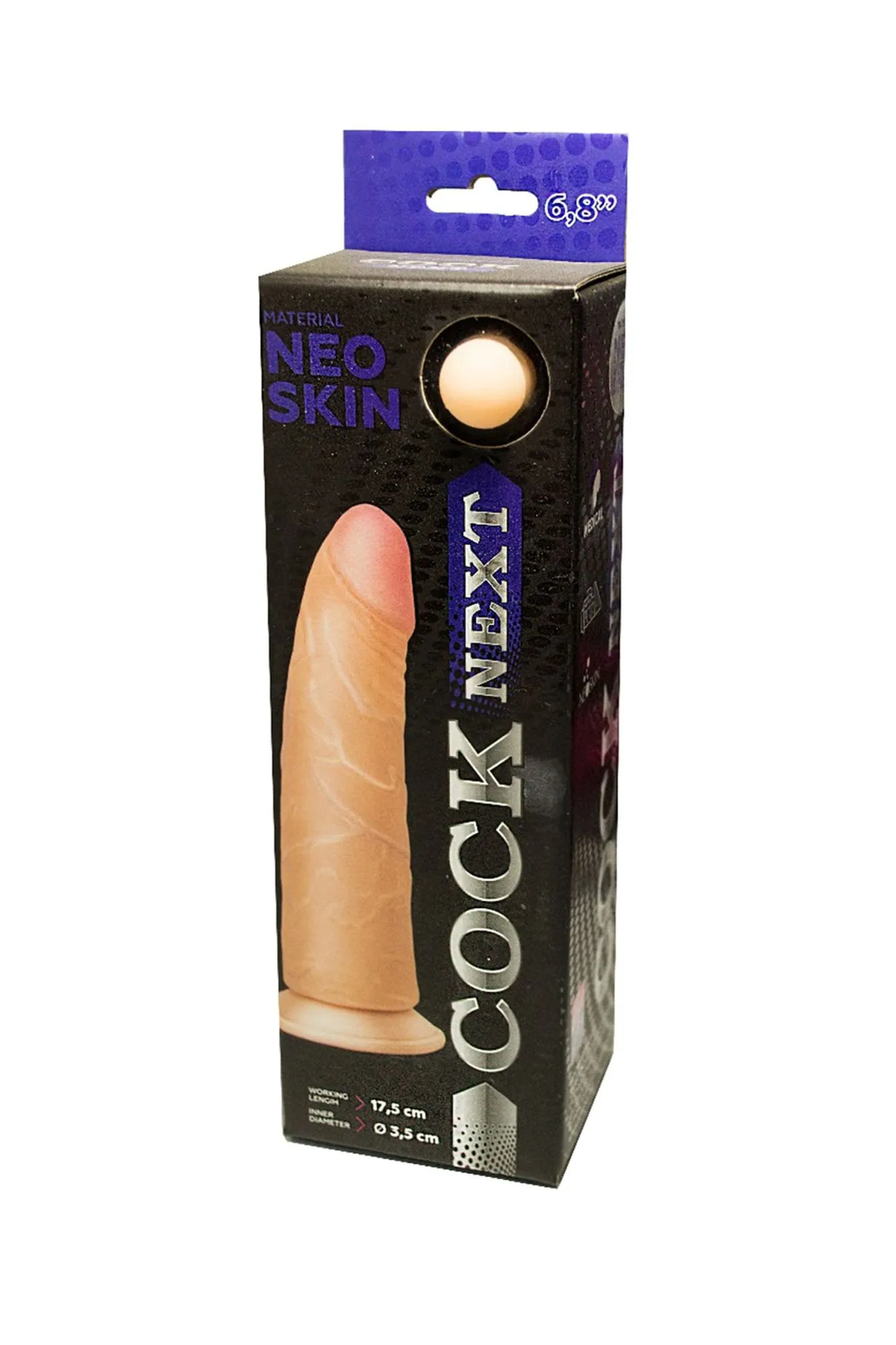фаллоимитатор cock next lovetoy, tpr, телесный, 19 см в Севастополе