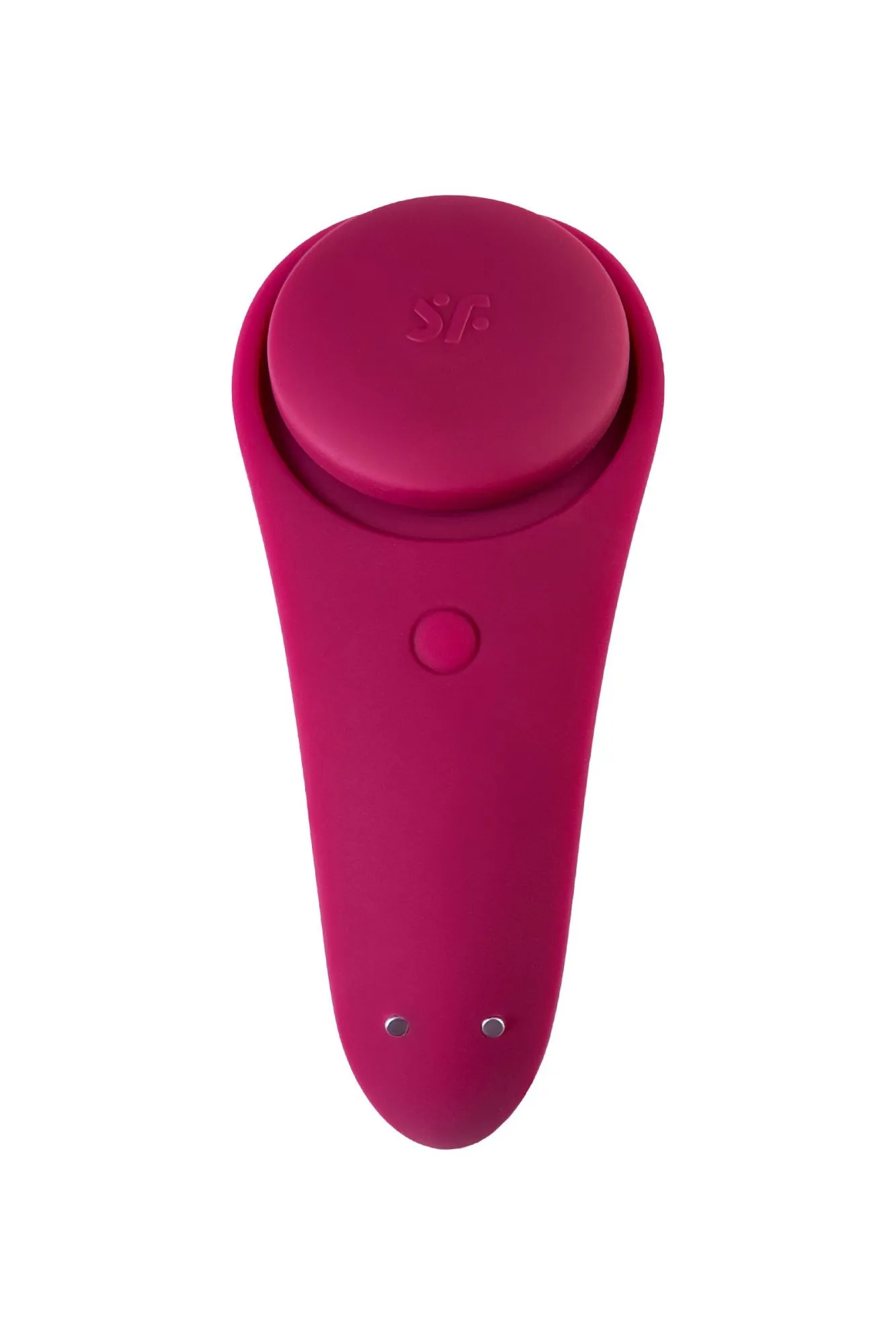 вибромассажер satisfyer sexy secret, силикон, красный, 8,5 см в Севастополе