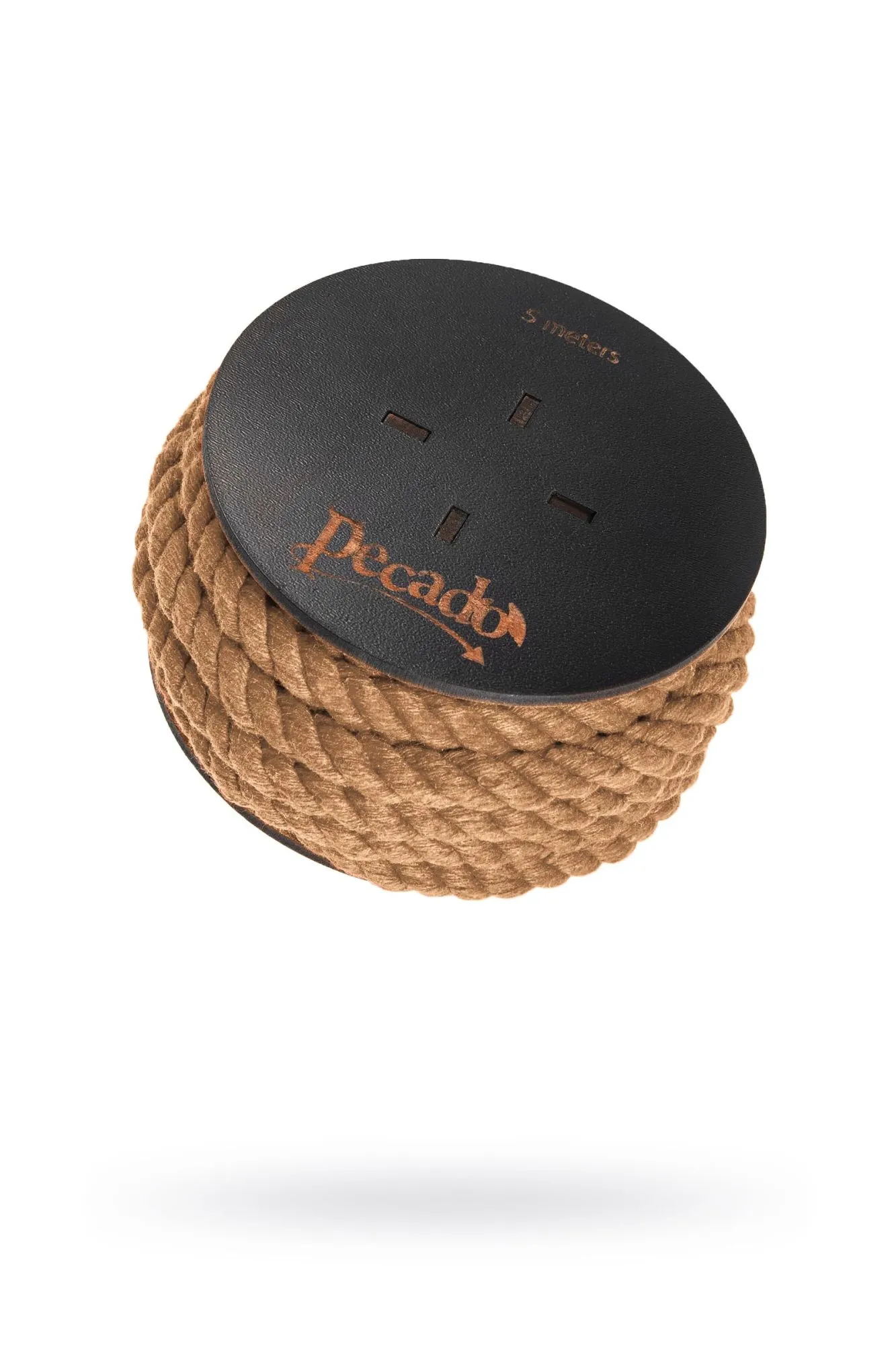 веревка для шибари pecado bdsm, на катушке, джут, бежевая, 5 м в Севастополе