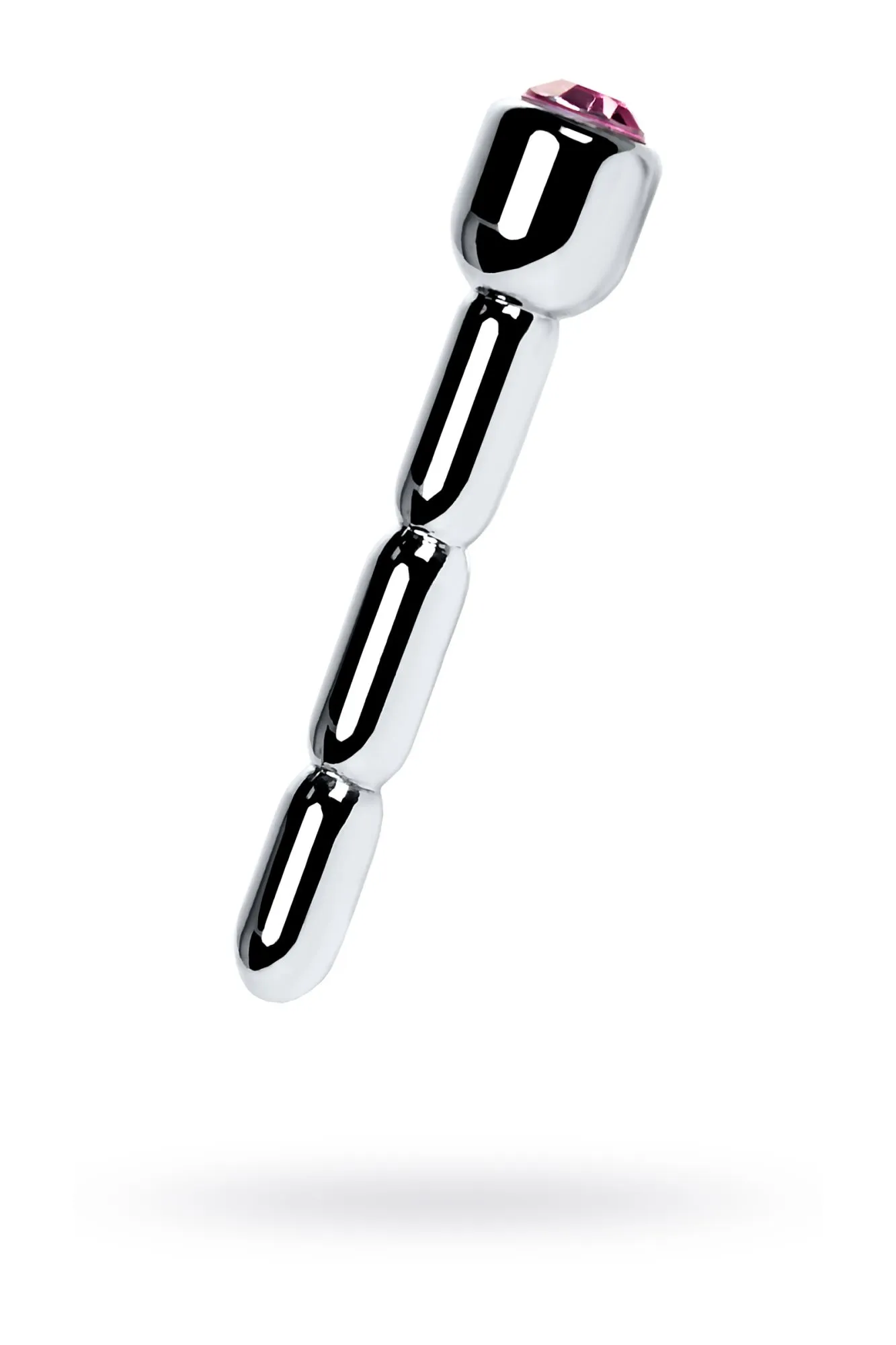 уретральный плаг metal by toyfa со стразом средний, серебряный в Севастополе