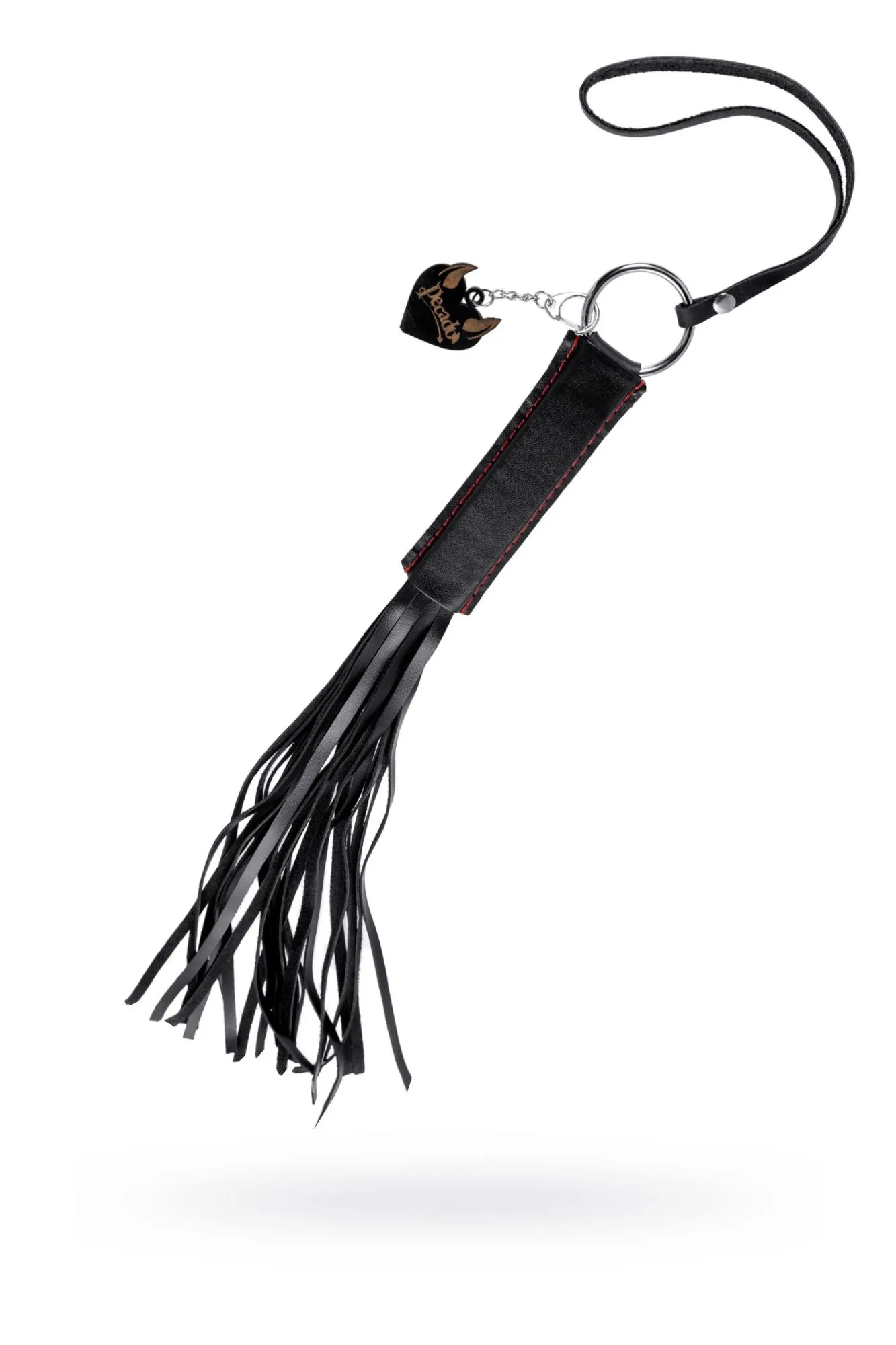 плеть pecado bdsm, «классическая», натуральная кожа, чёрная в Севастополе