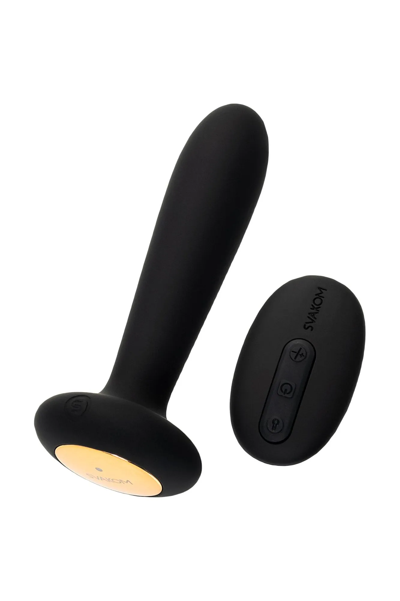 анальная втулка svakom primo, с подогревом, силикон, черный в Севастополе