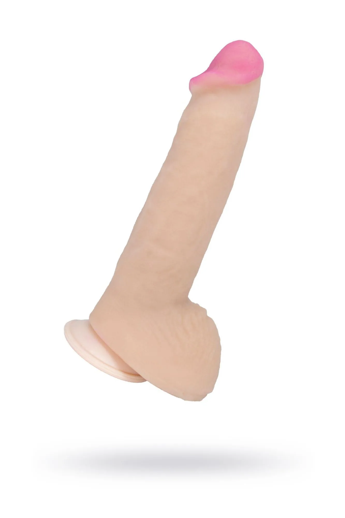 фаллоимитатор неоскин на присоске real next lovetoy, tpr, телесный, 23 см в Севастополе