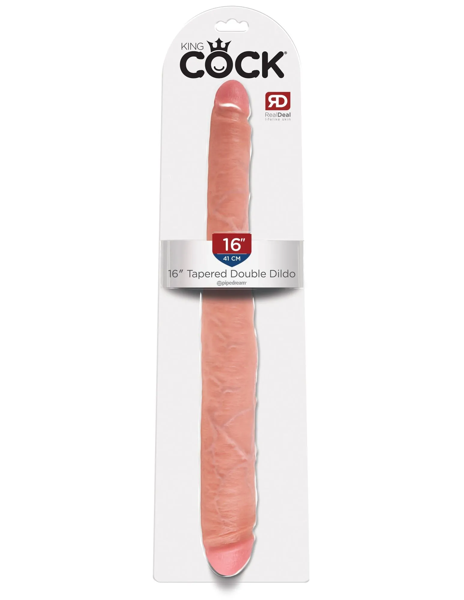двухголовый фаллоимитатор 16" tapered double dildo 551721pd в Севастополе