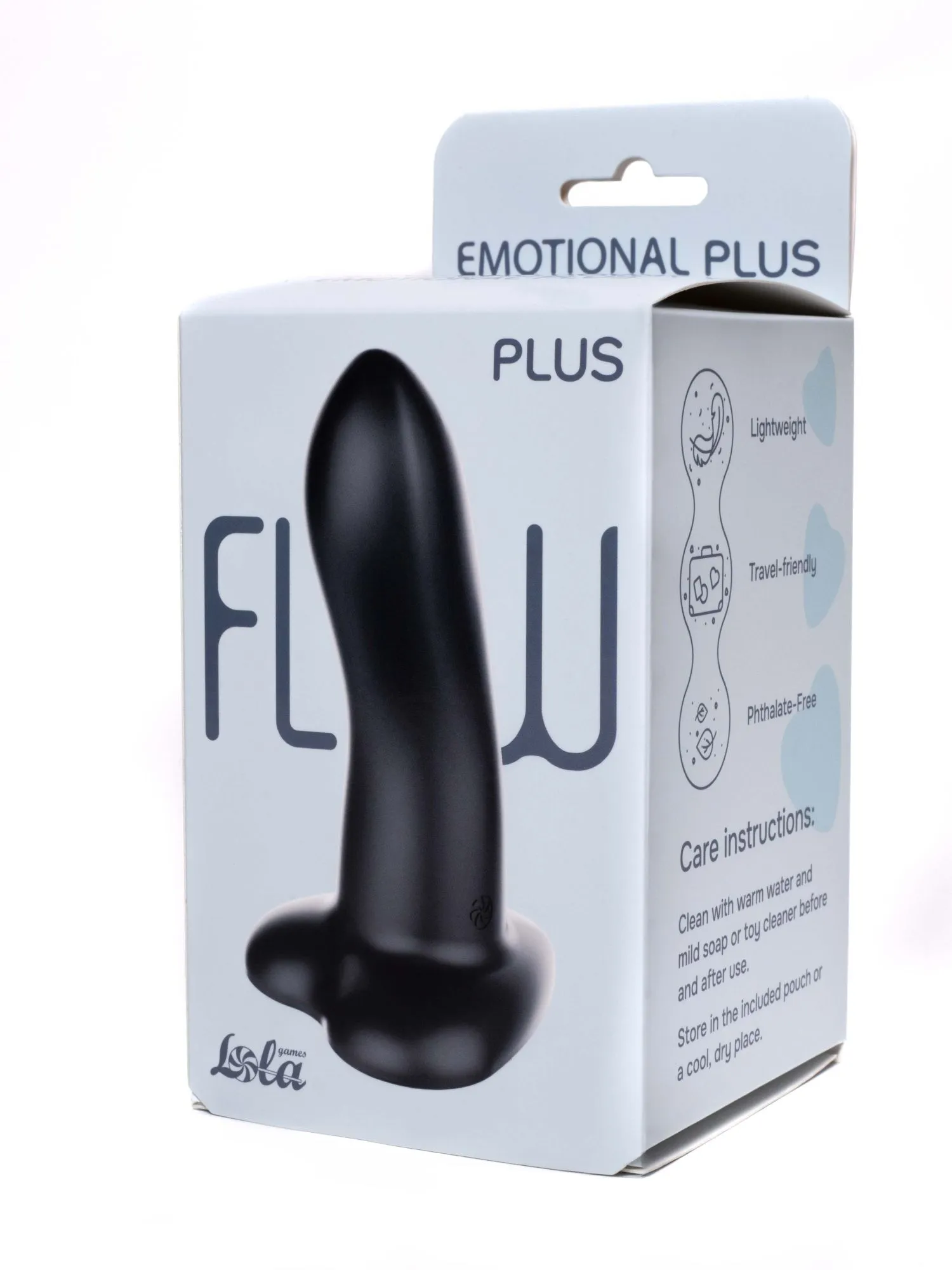 нереалистичный дилдо emotional plus black 2044-04lola в Севастополе